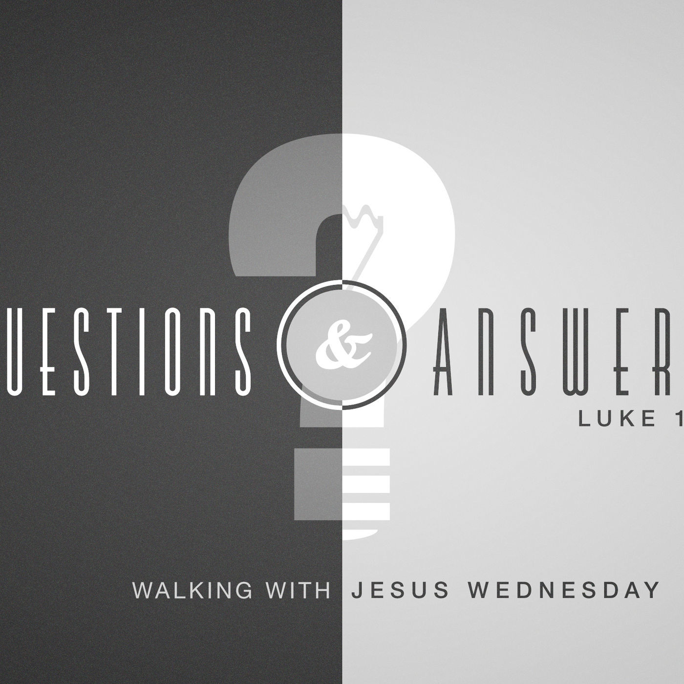 Walking With Jesus: Part 13- Questions & Answers