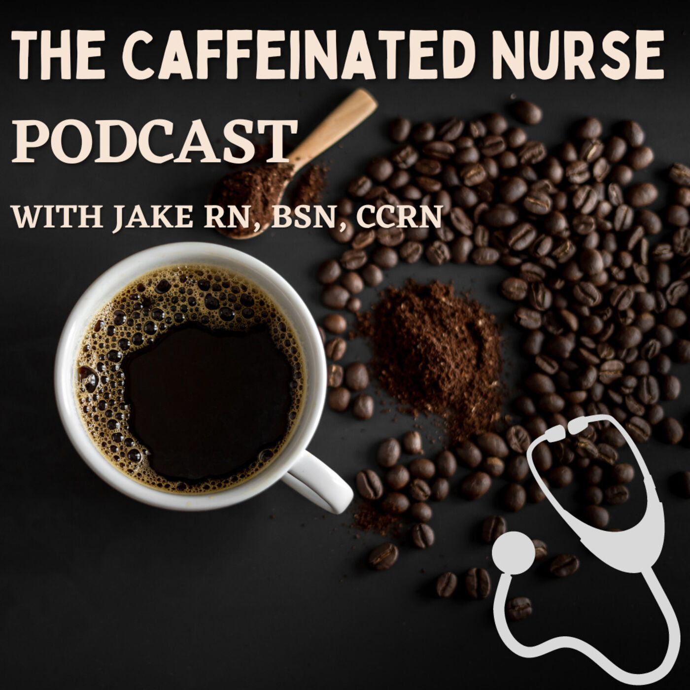 The Caffeinated Nurse Podcast podcast artwork