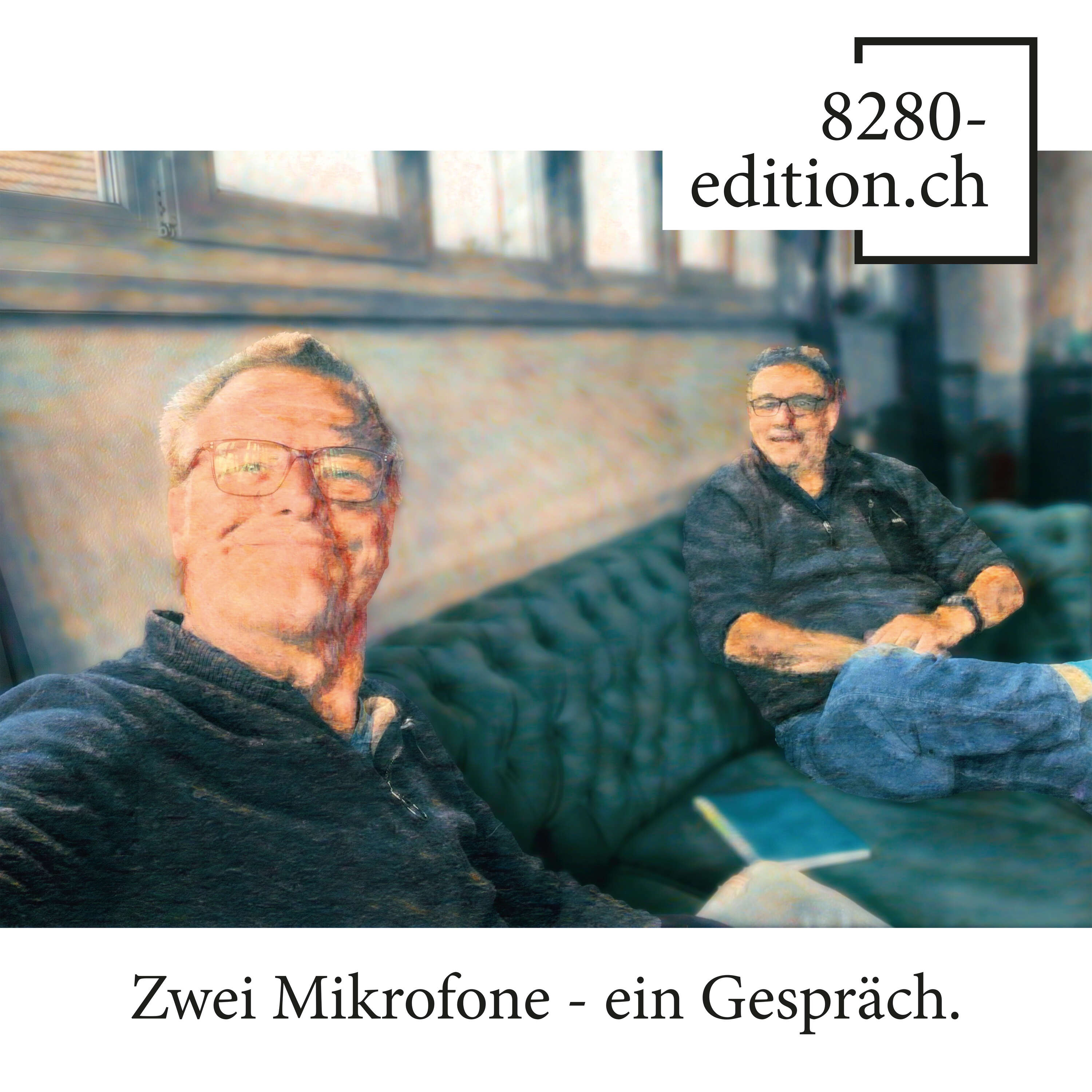 Zwei Mikrofone - ein Gespräch.
