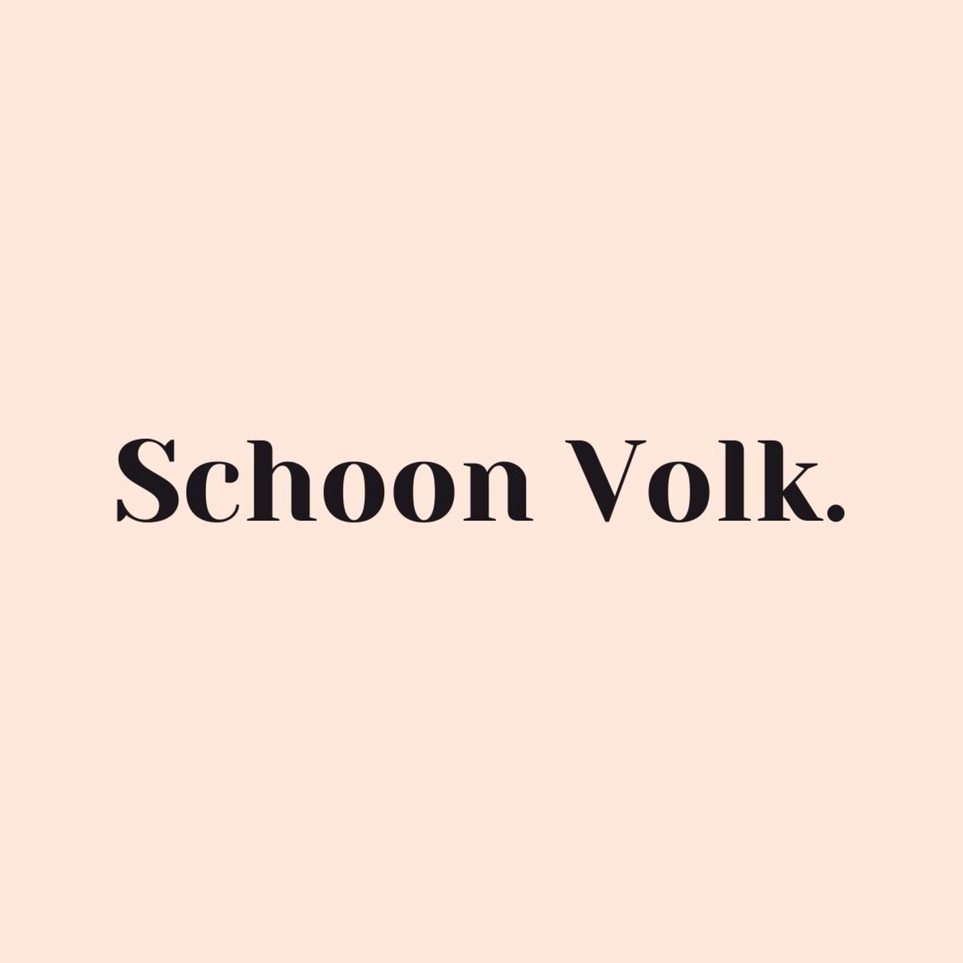 Schoon Volk cover art
