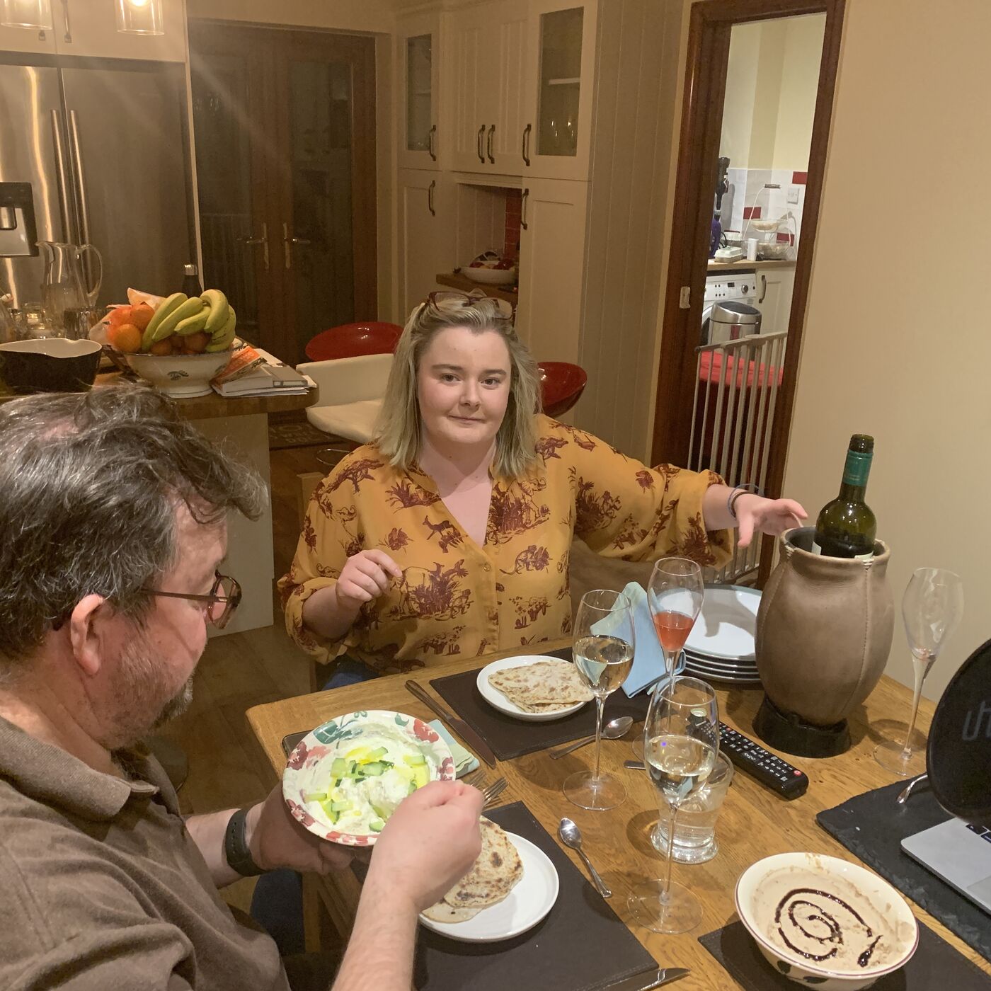 Dinner with the Jennings