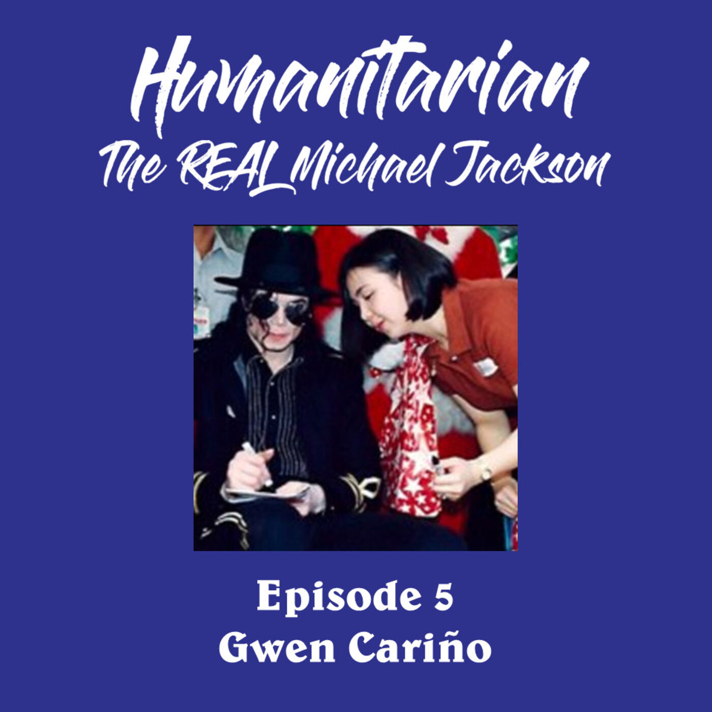 Michael Jackson at The Orphans Christmas Party - with Gwen Carino