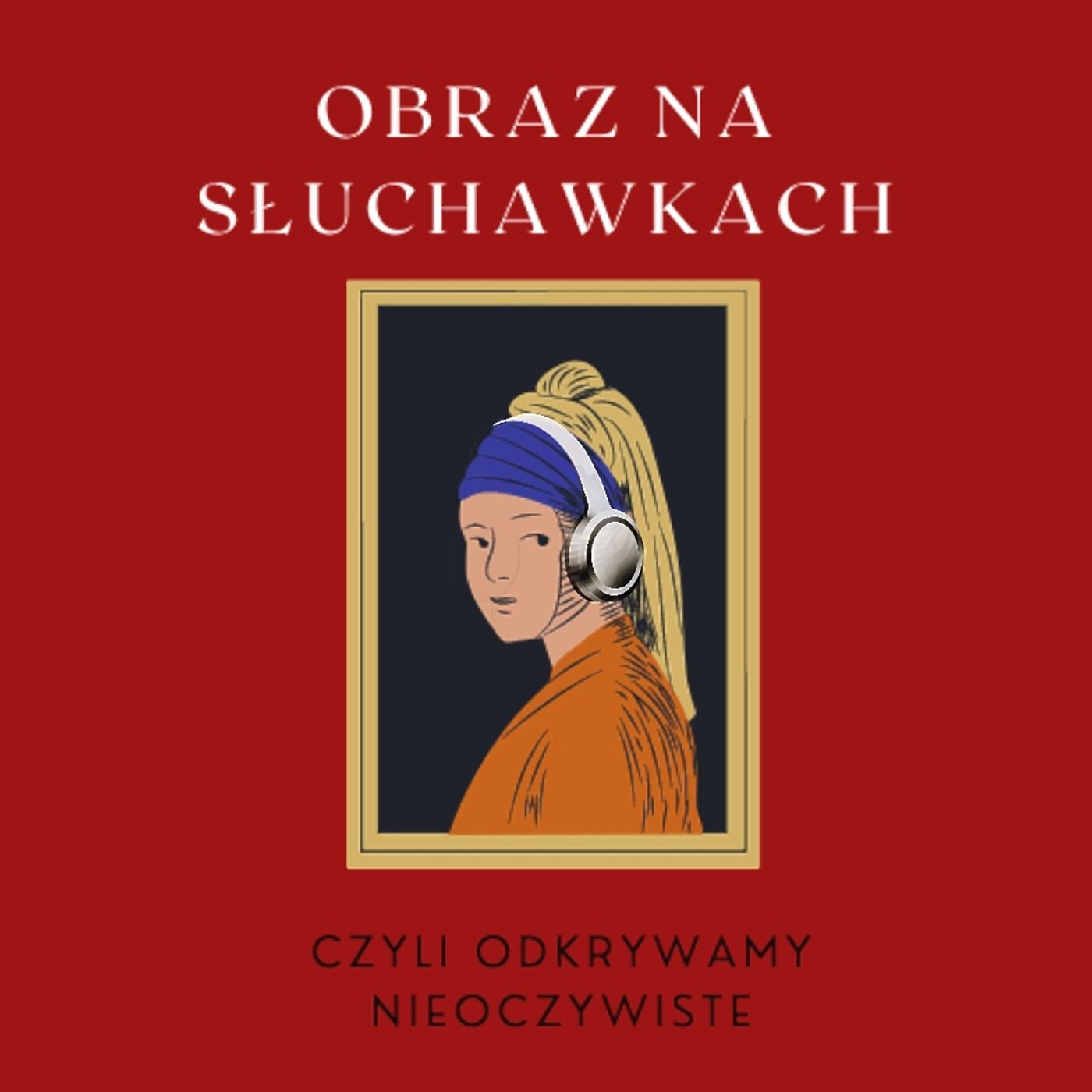 Obraz na słuchawkach