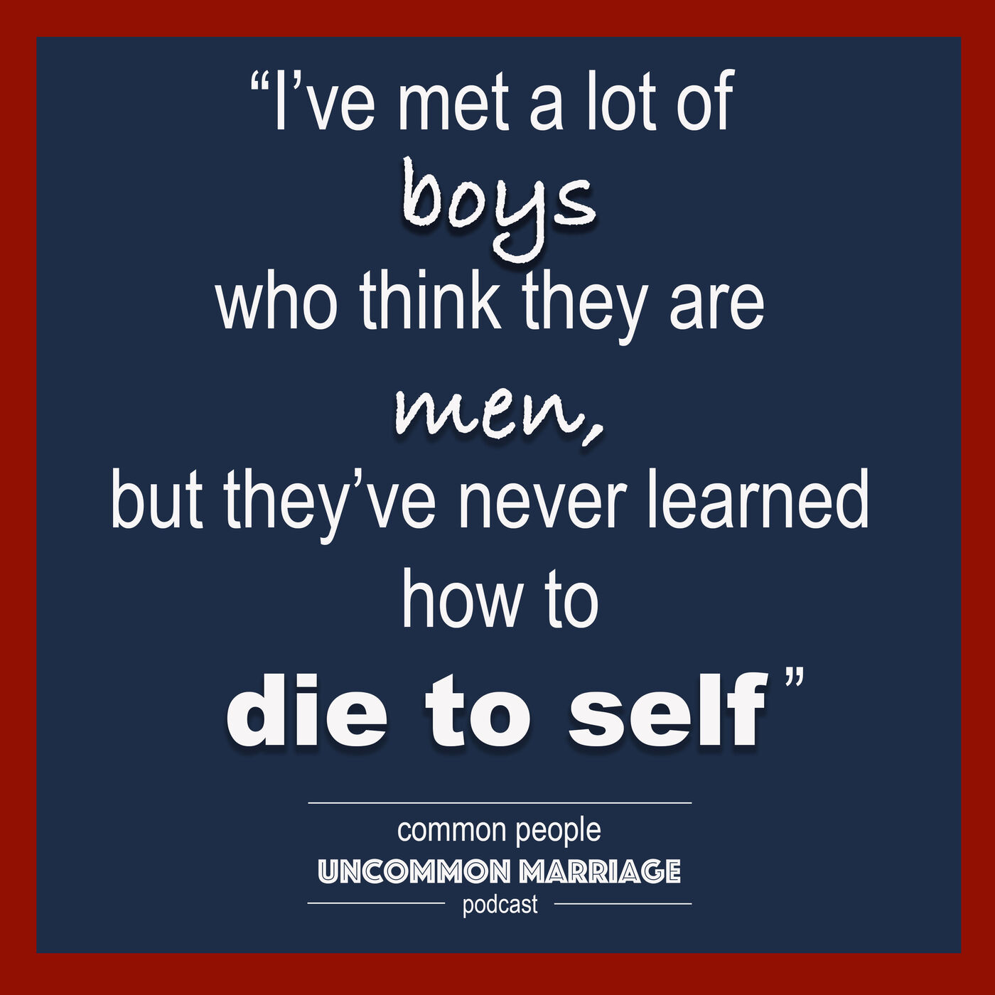 Common People, Uncommon Marriage