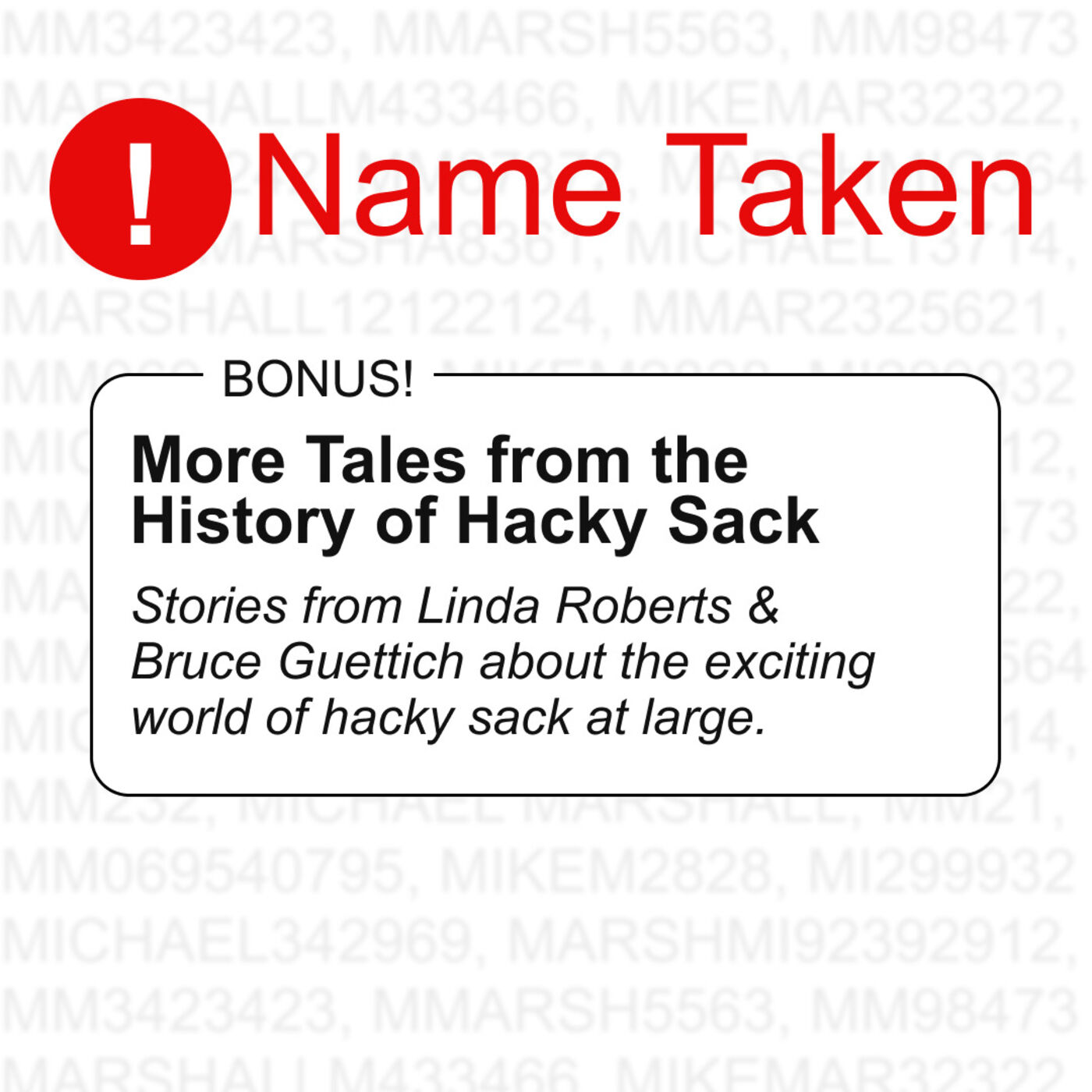 Name Taken Podcast: Who Else Out There Is Named Michael Marshall?