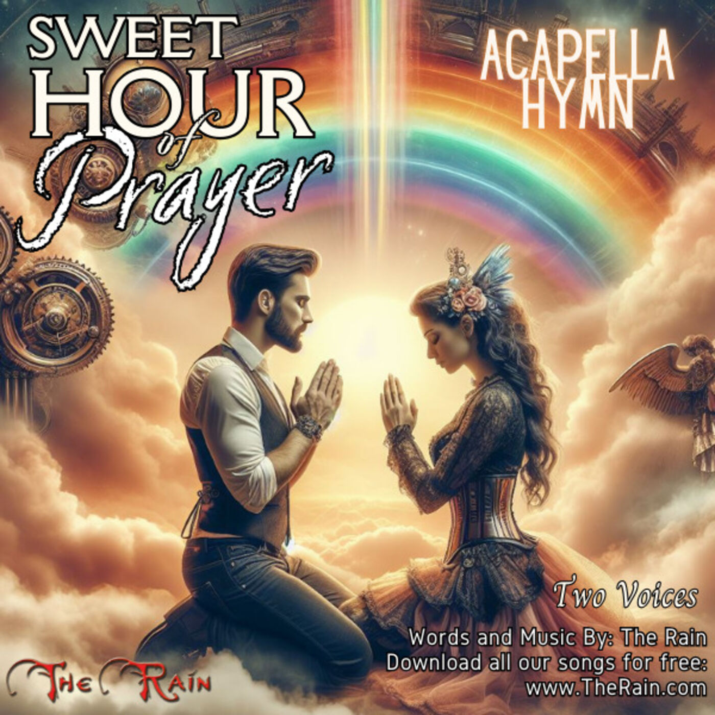 Sweet Hour Of Prayer two voices acapella hymn Nicholas Mazzio and Lauren Mazzio The Rain