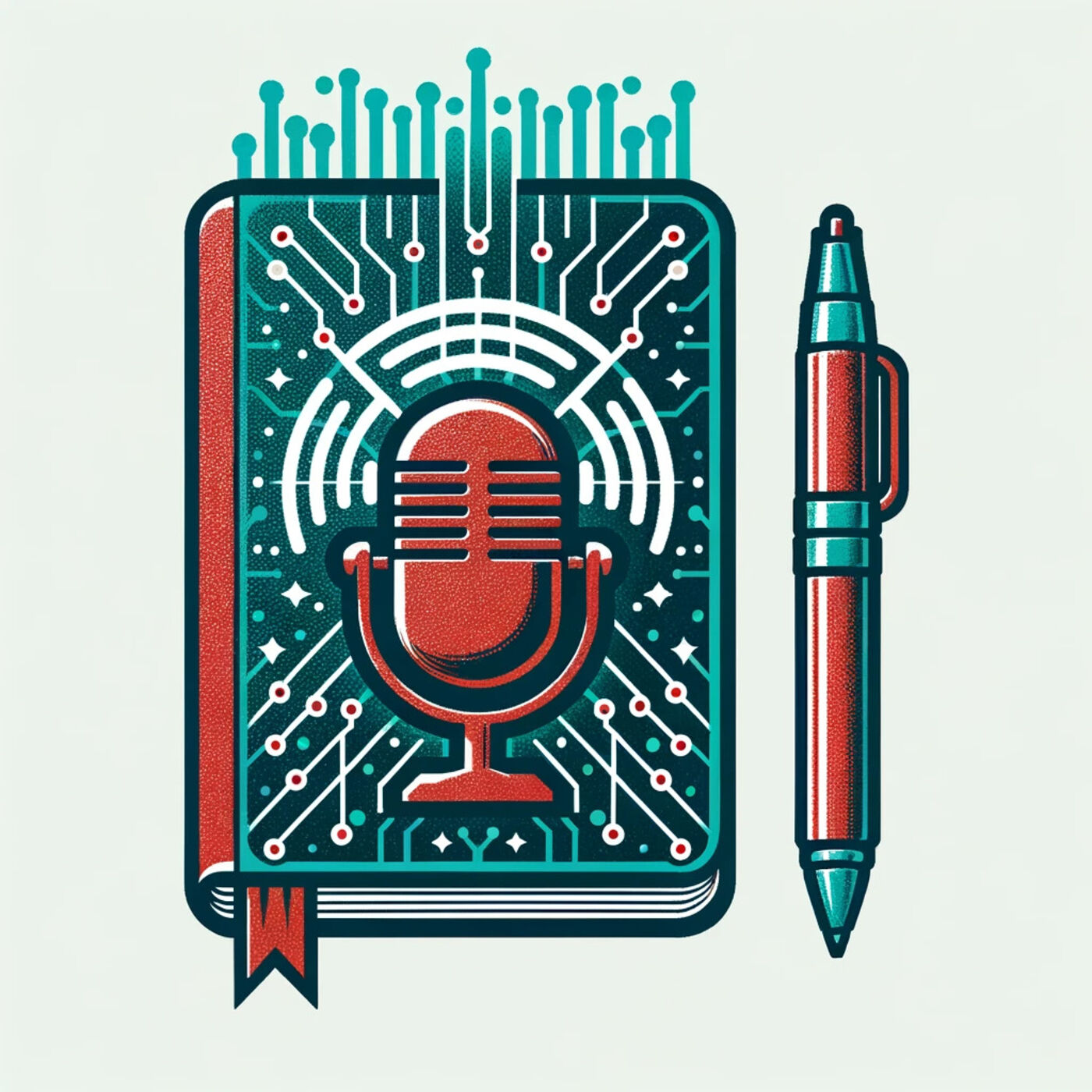 The Ghostwriter's Guide to Real Life (with Marv the AI Bot) podcast artwork