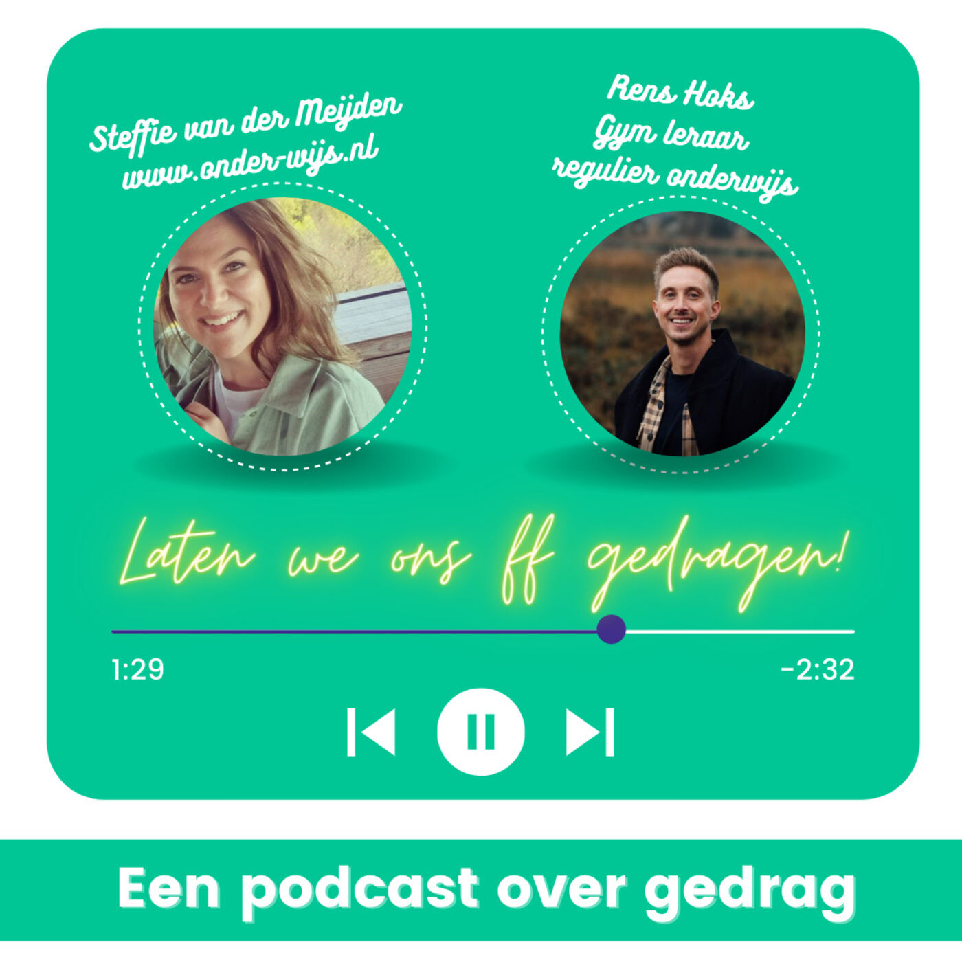 onder-wijs.nl\'s Podcast: Laten we ons ff gedragen.