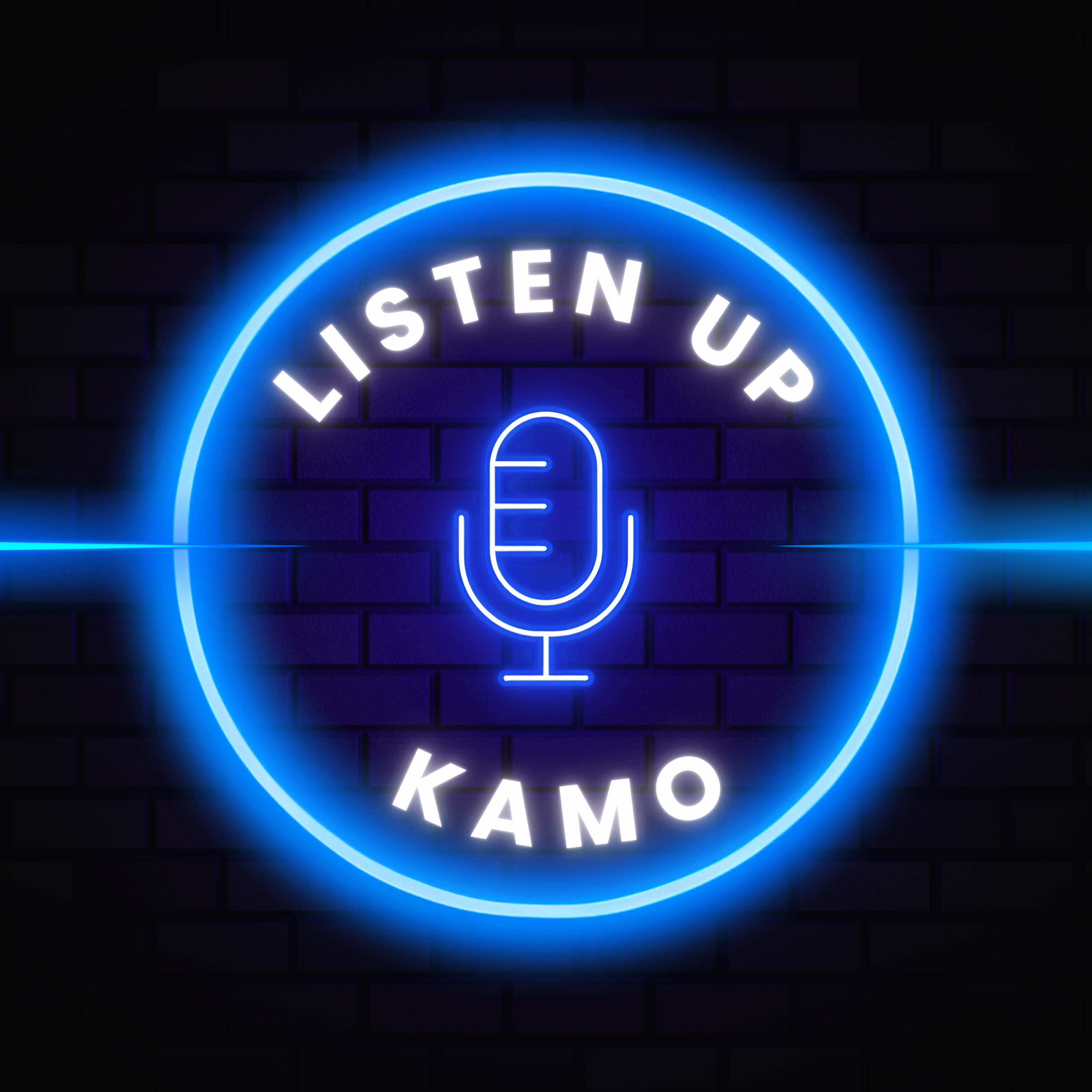 Listen Up KAMO podcast artwork
