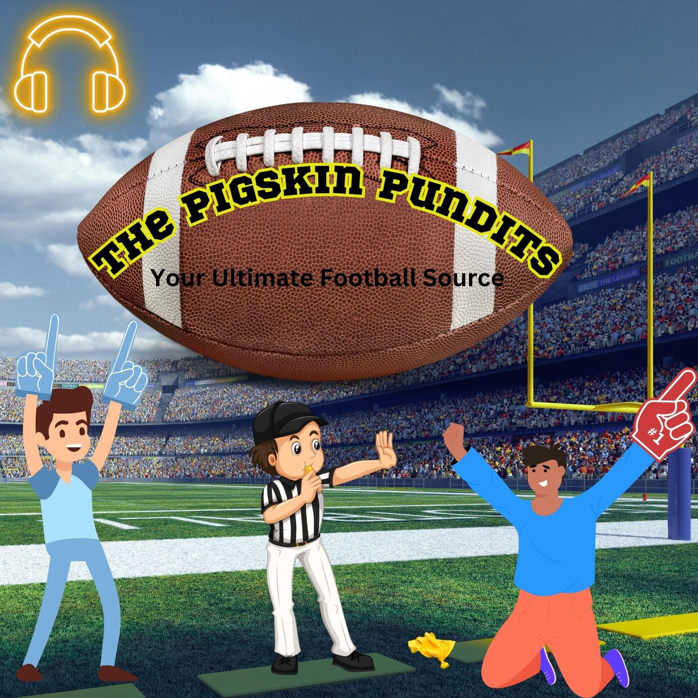 The Pigskin Pundits podcast artwork
