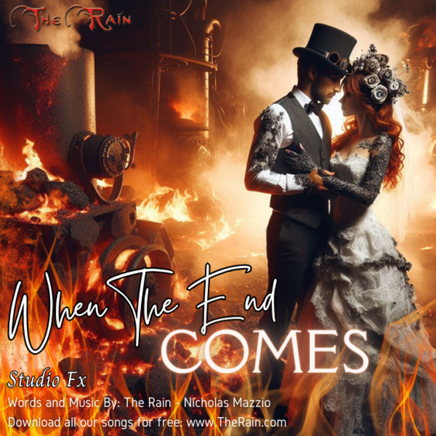 T14CD76 When The End Comes studio fx Nicholas Mazzio Lauren Mazzio The Rain