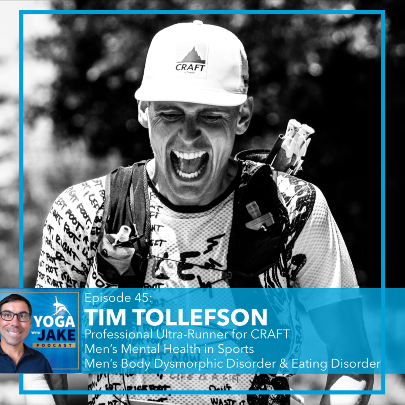 Tim Tollefson Pro UltraRunner, Men's Mental Health in Sports, Body Dysmorphic Disorder and