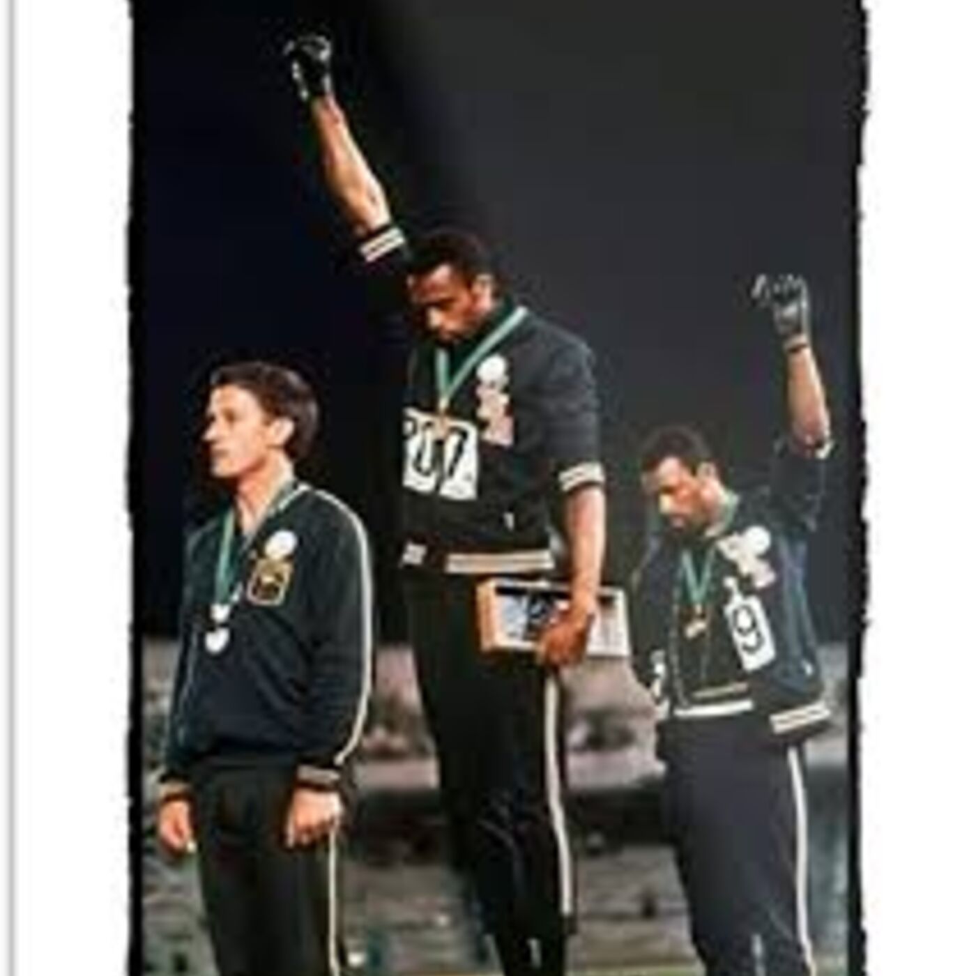 Black power olympic photo
