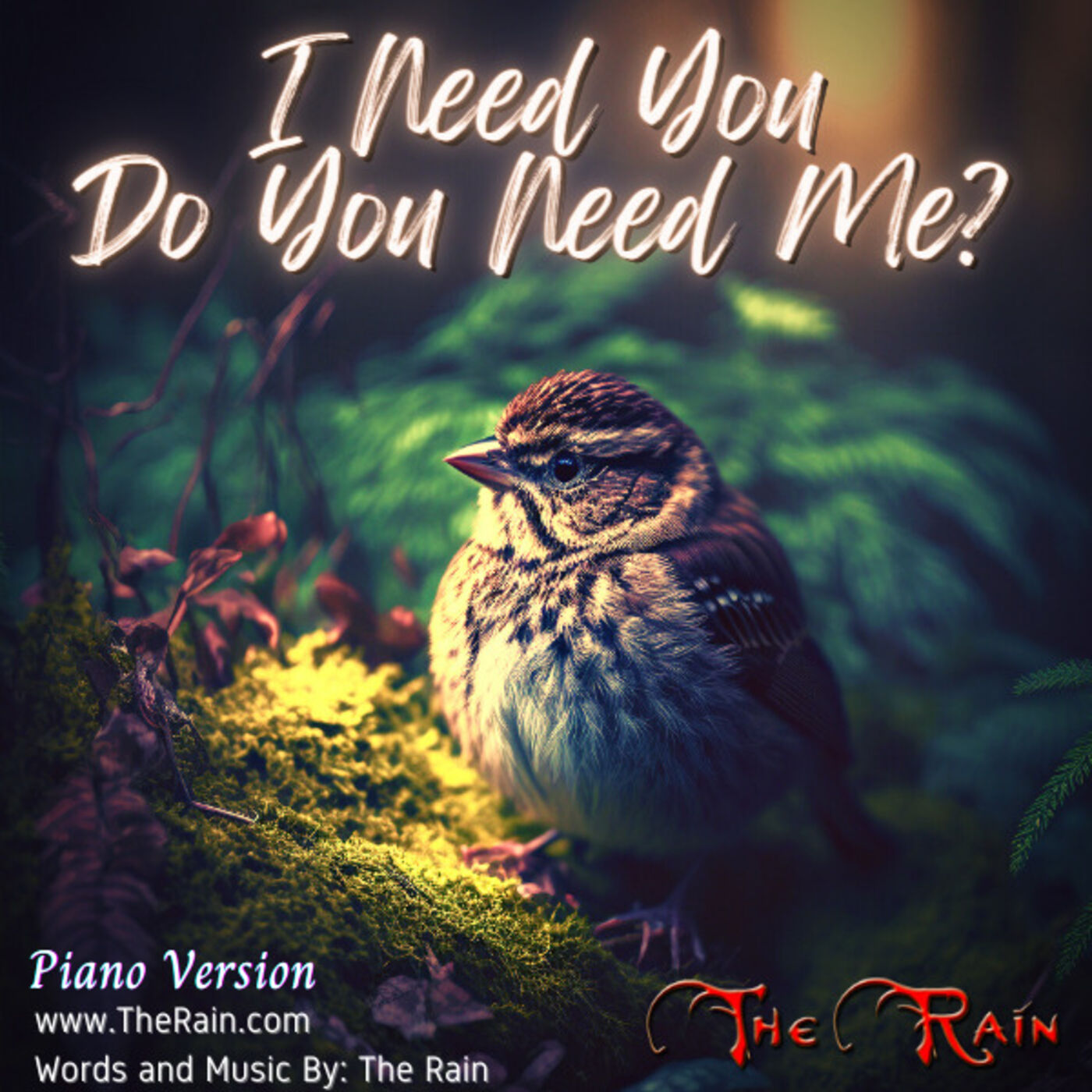 I Need You Do You Need Me?