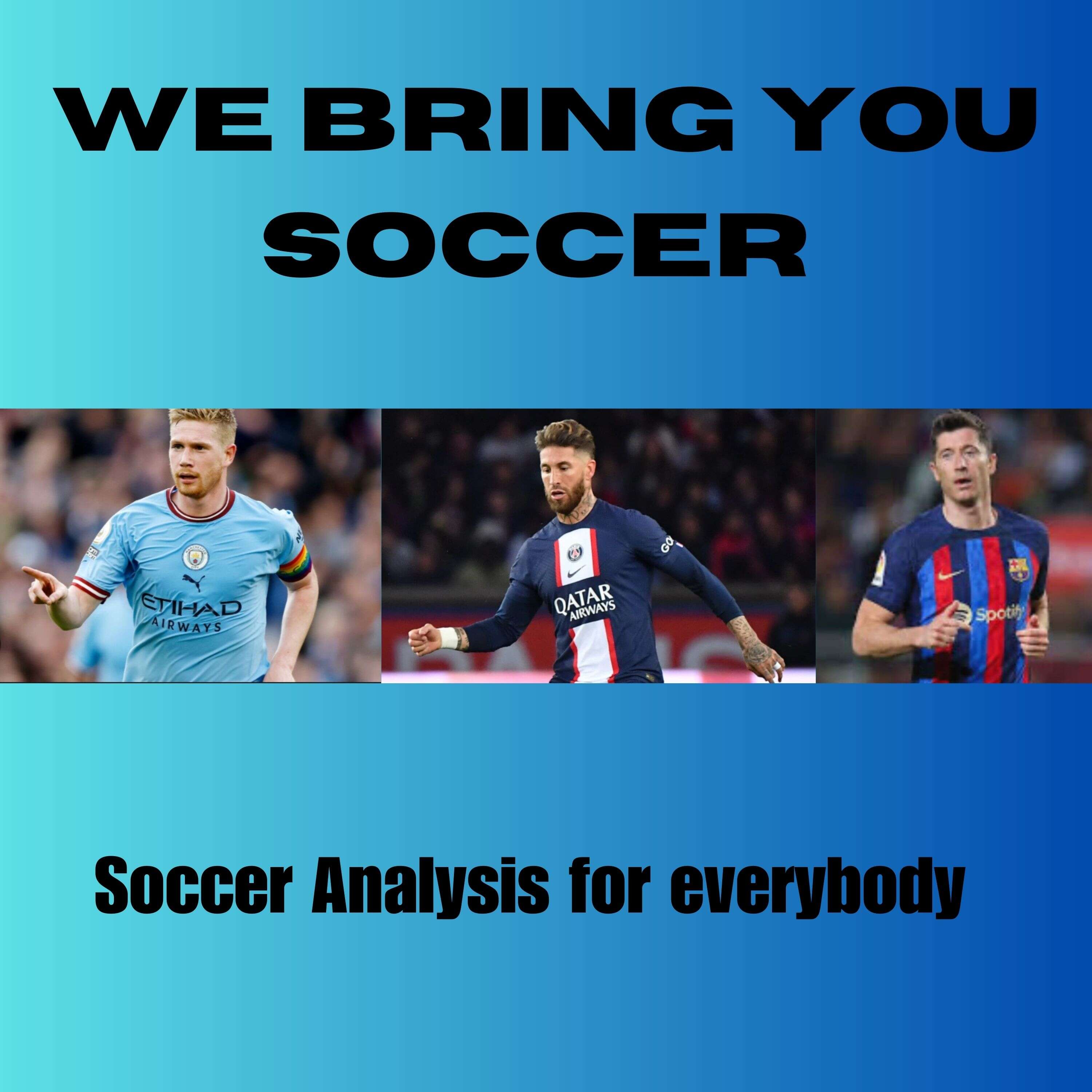 We bring you soccer podcast artwork