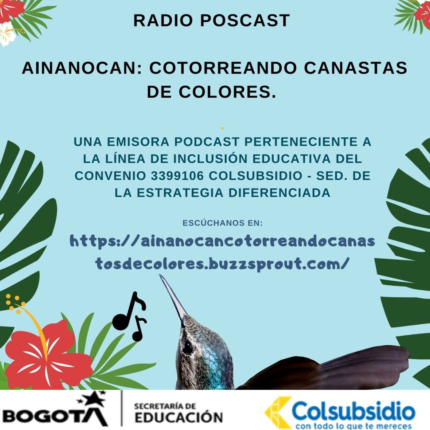 AINANOCAN: COTORREANDO CANASTOS DE COLORES