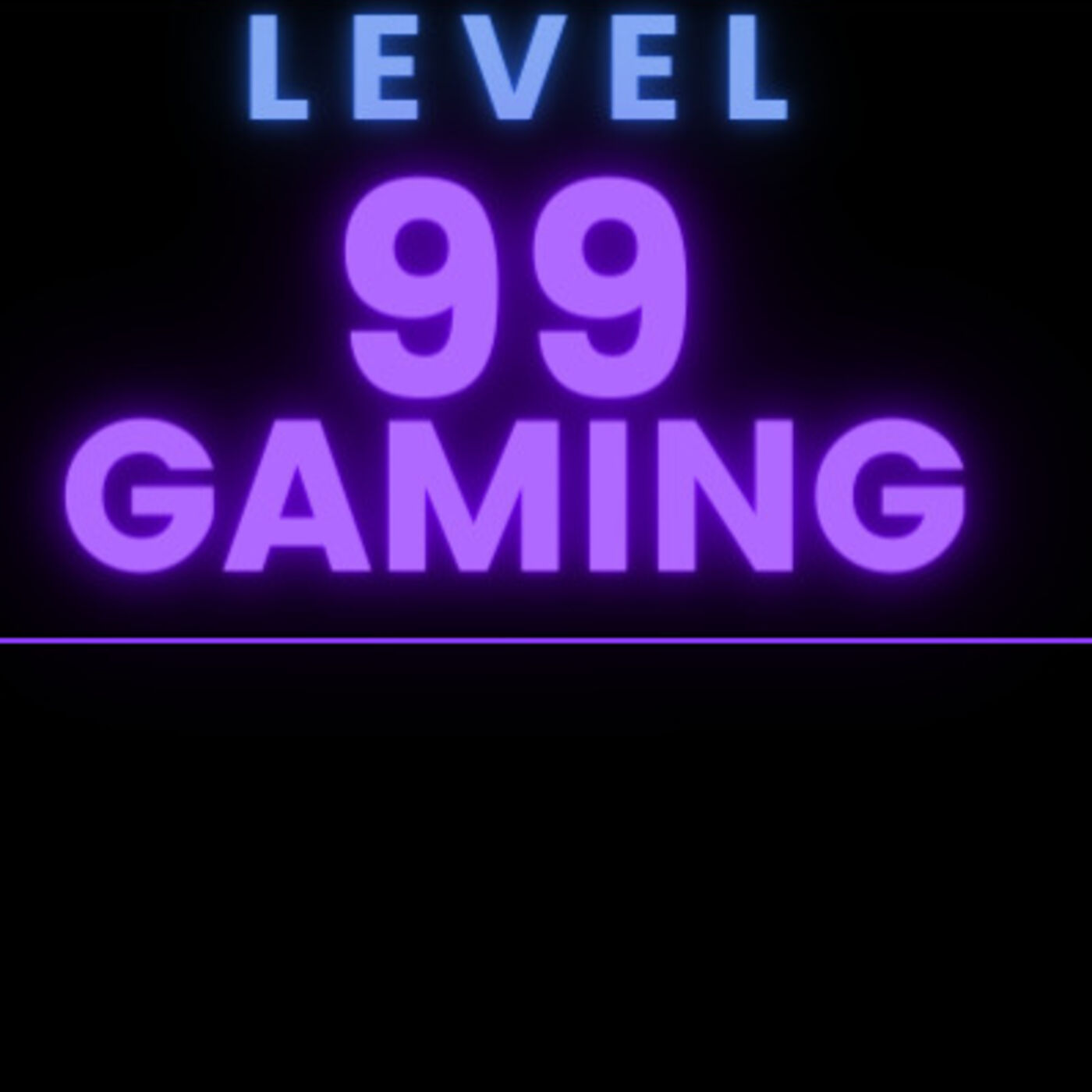 Level 99 gaming podcast artwork