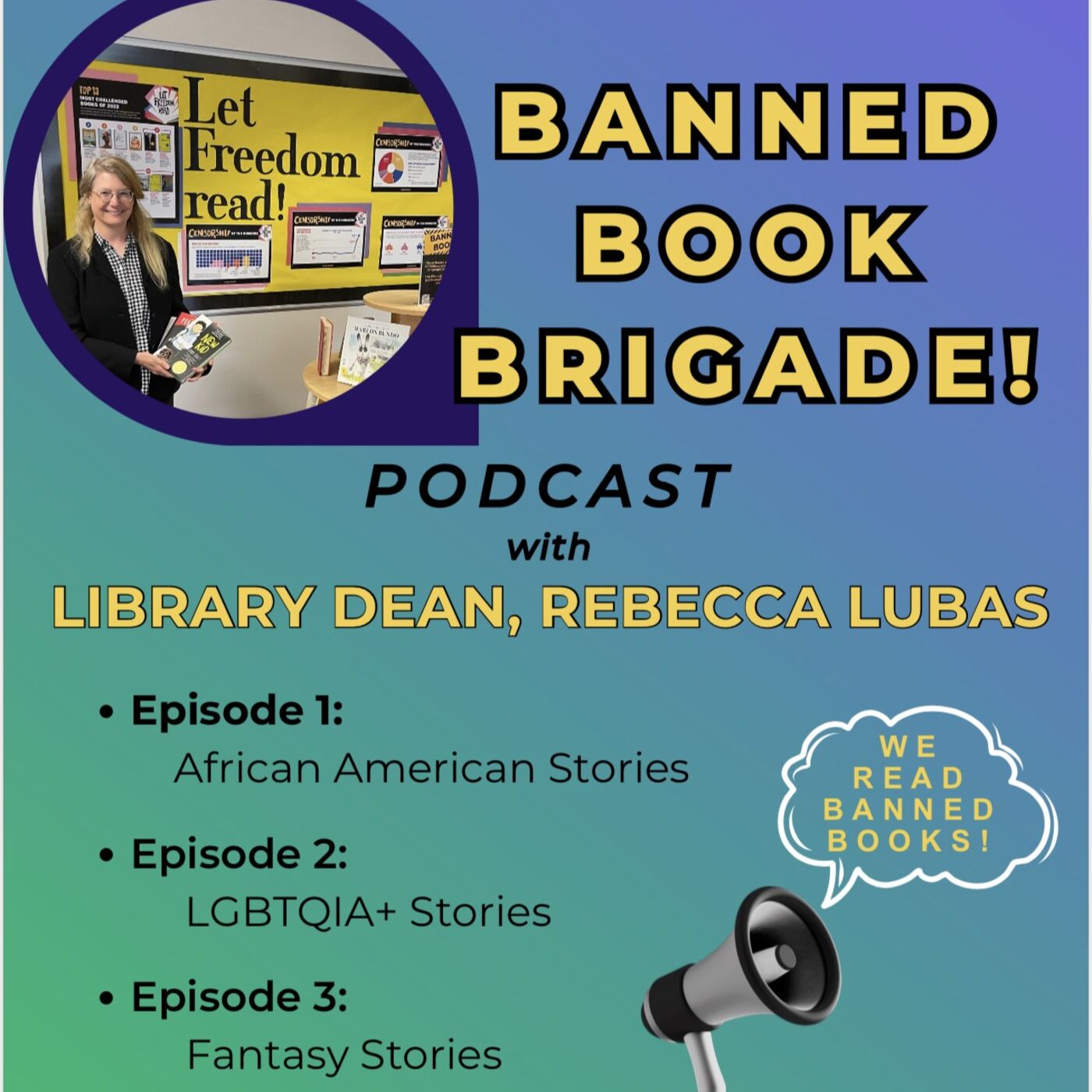 Banned Books Brigade podcast artwork