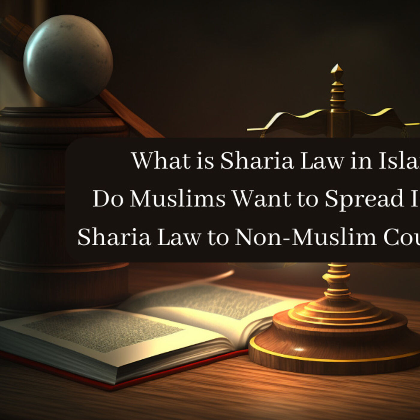 What is Sharia Law in Islam? Do Muslims Want to Spread Islamic Sharia