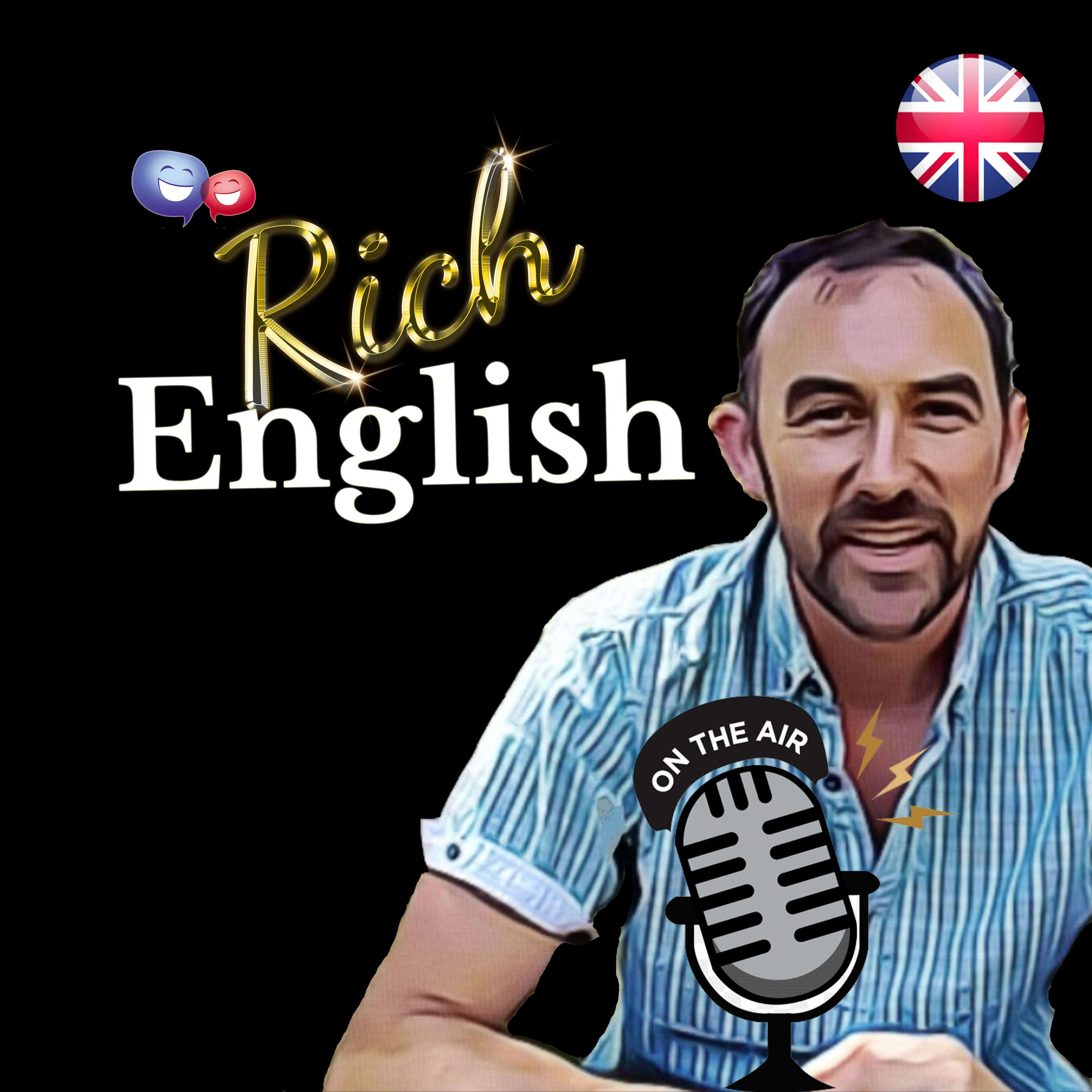 Rich English podcast artwork