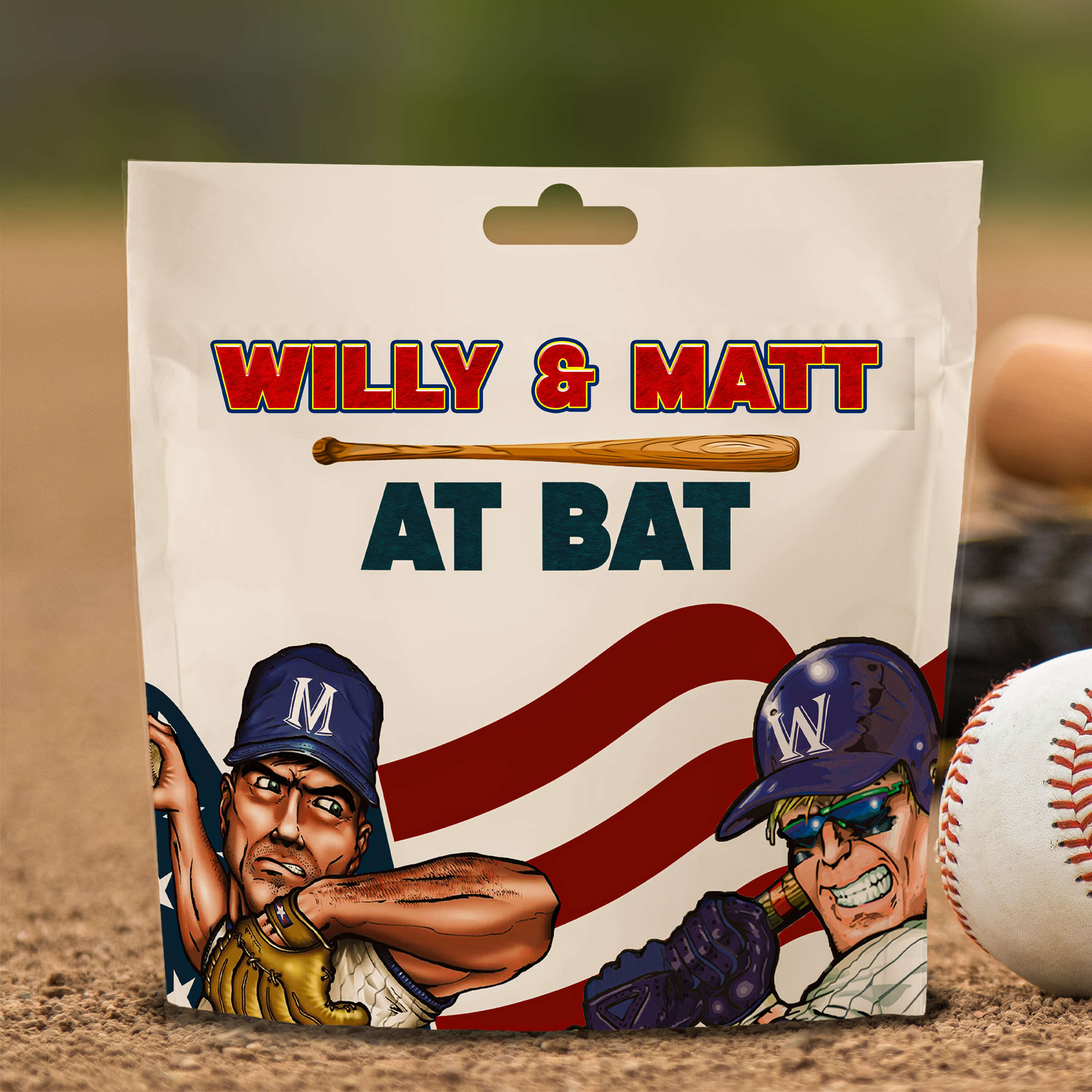 Willy & Matt At Bat