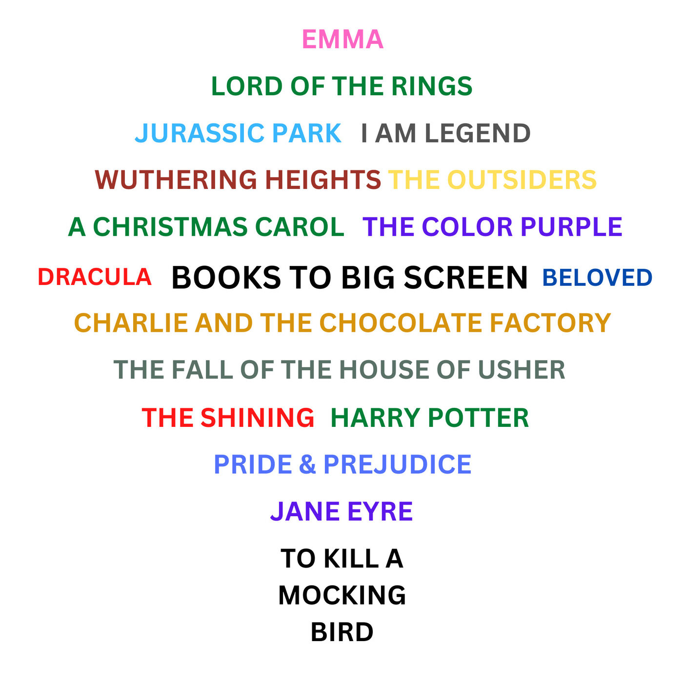 Books to Big Screen