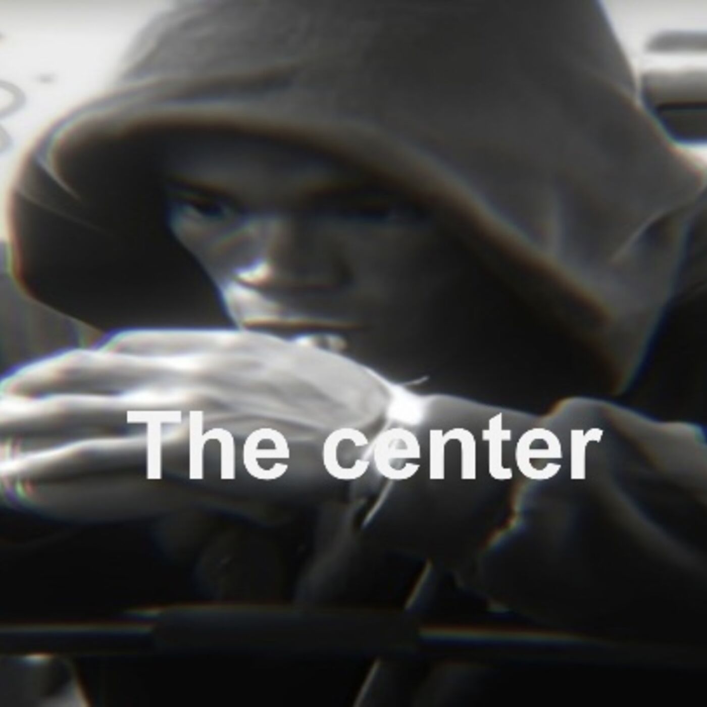 The center podcast artwork