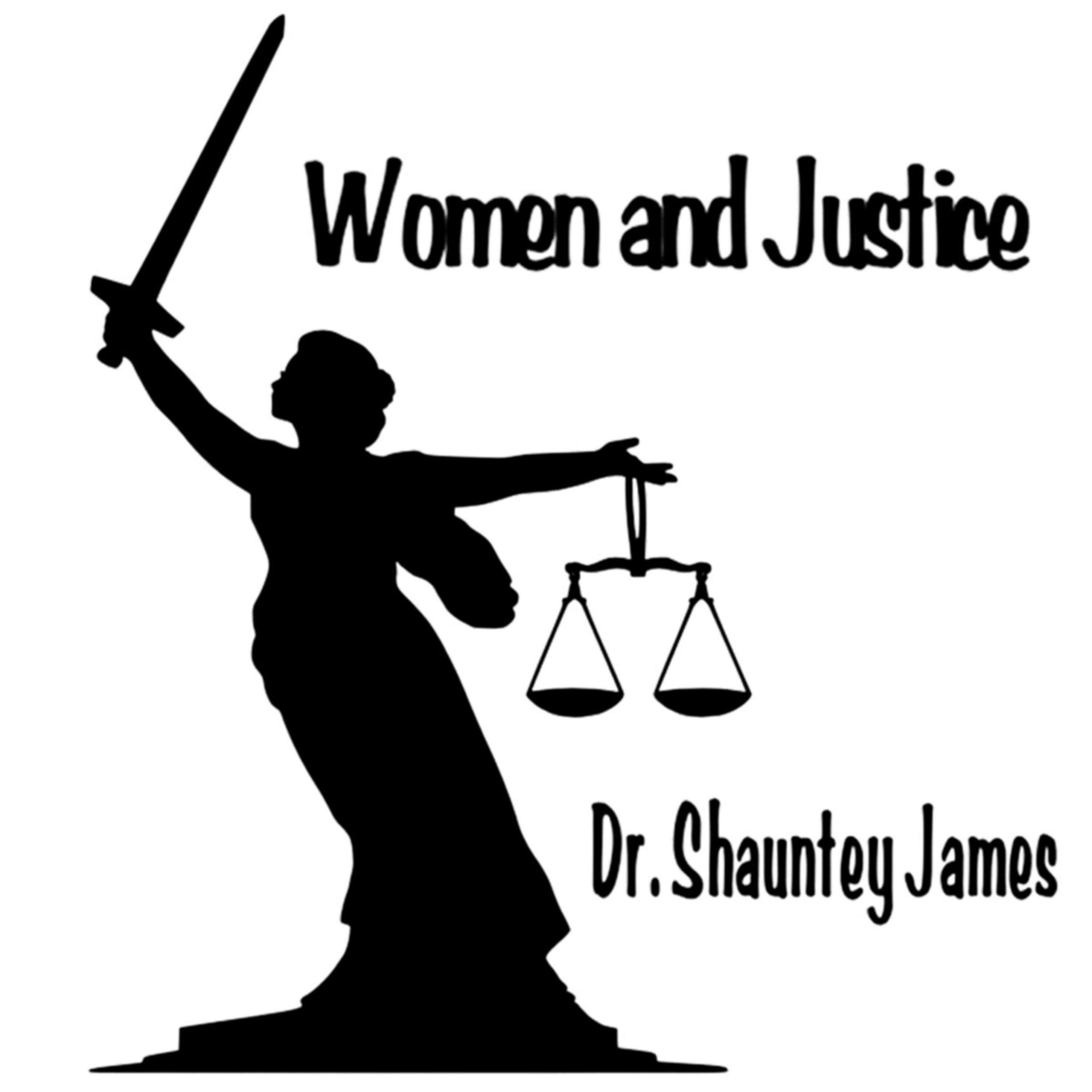 Women and Justice podcast artwork