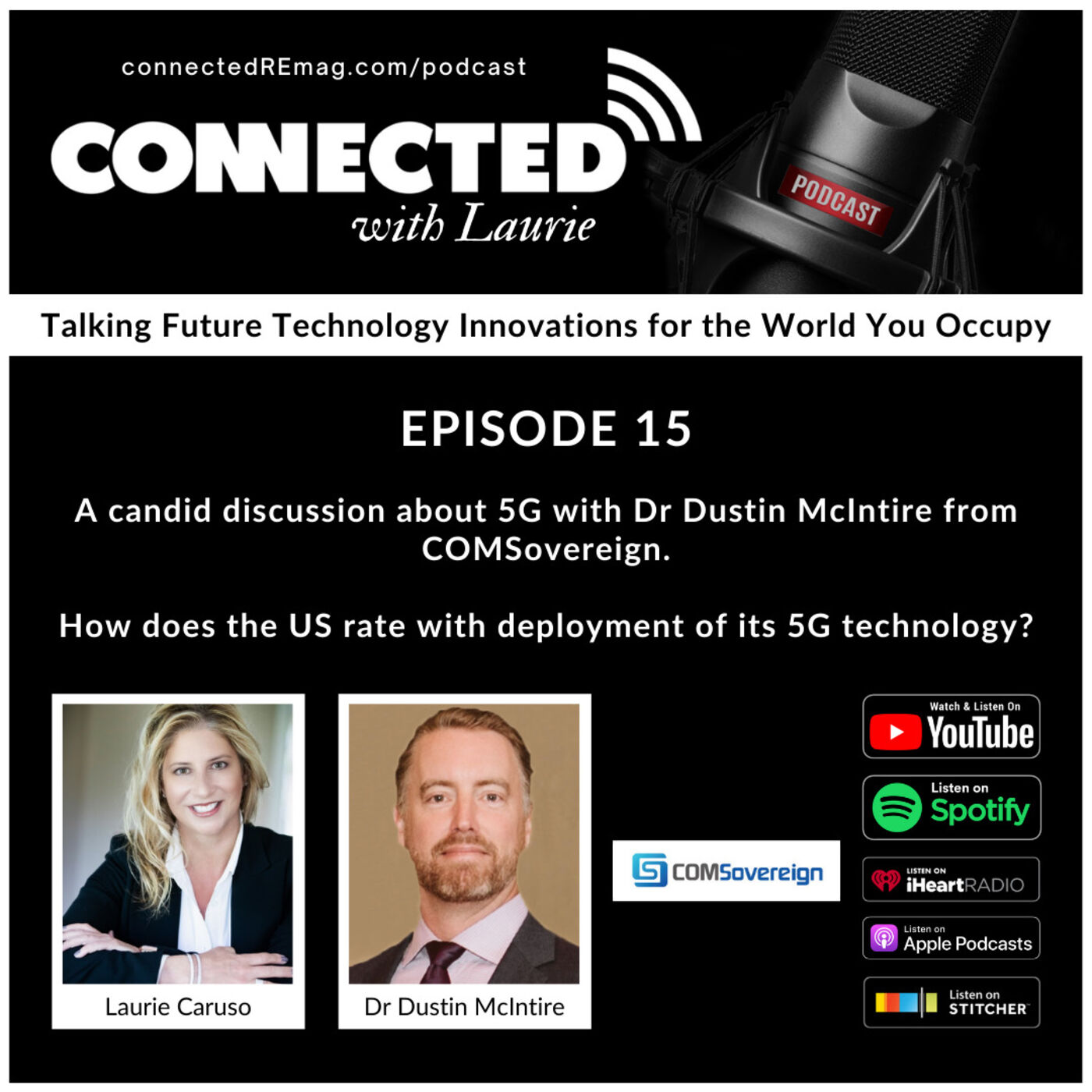 A candid discussion about 5G with Dr Dustin McIntire from COMSovereign