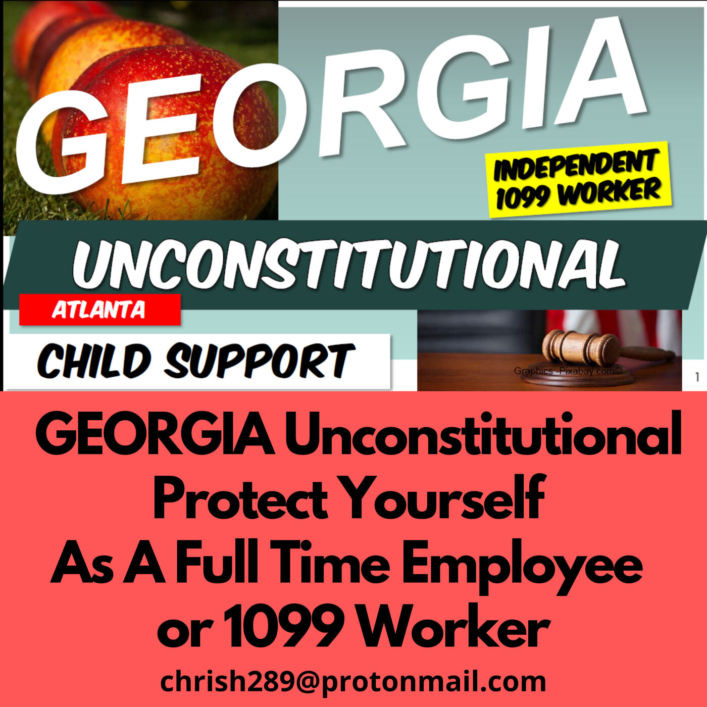Season 3 - Episode 9 - GEORGIA Unconstitutional. Protect Yourself As A Full Time Employee or 1099 Worker.