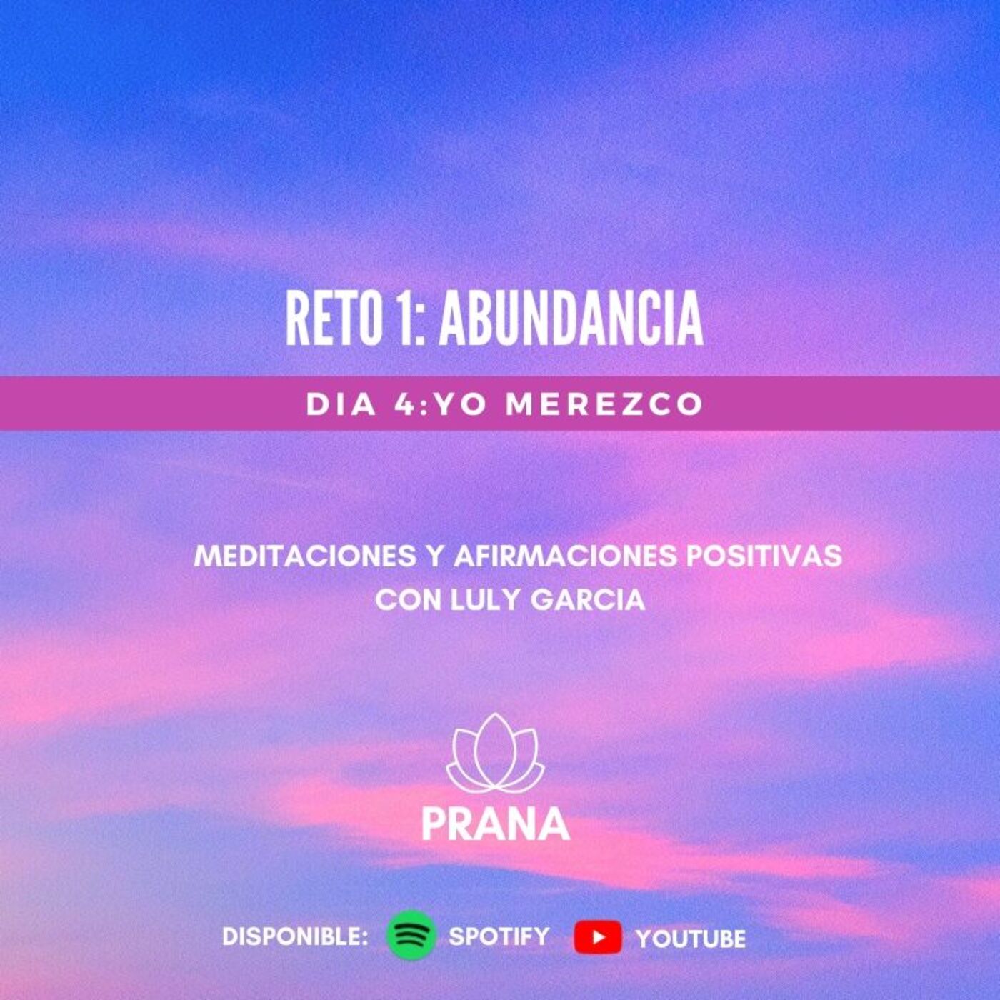 PRANA. Meditaciones con Luly Garcia
