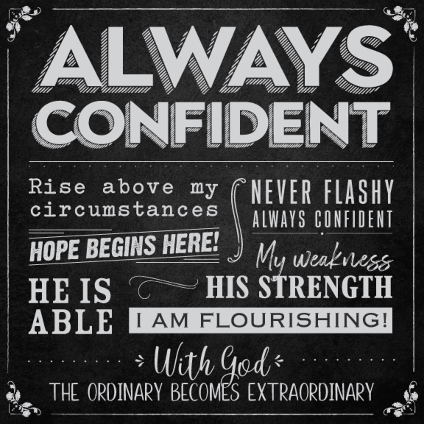 April 16, 2023 Walking In Confidence