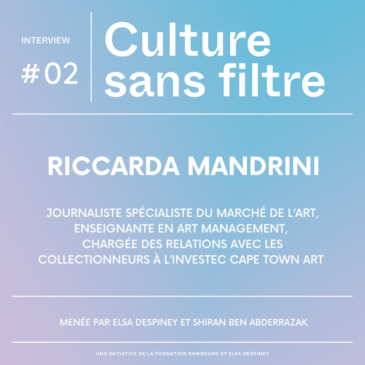 Culture sans filtre