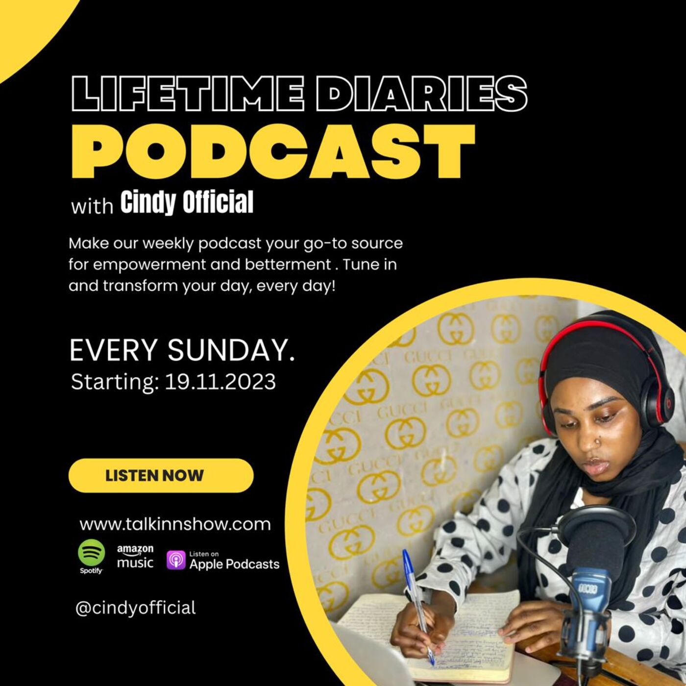 LIFETIME DIARIES podcast artwork