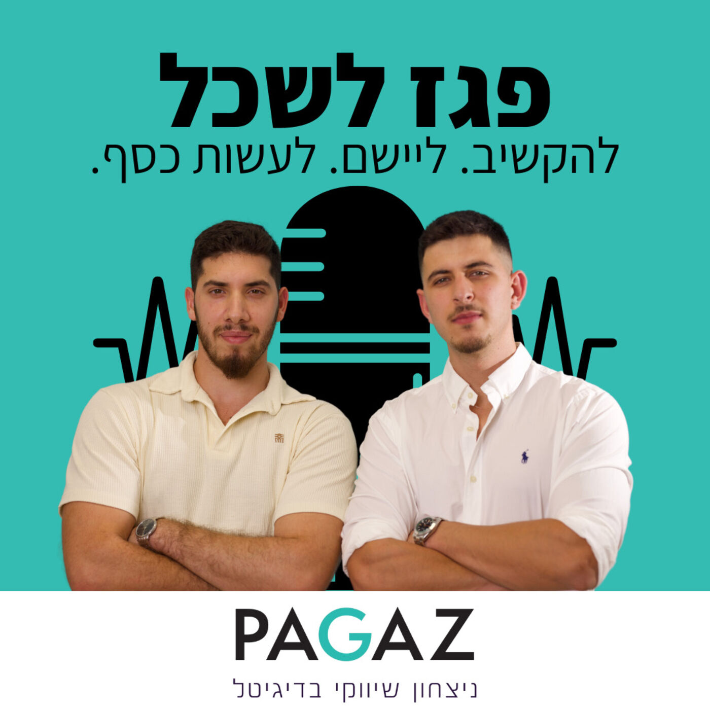 פגז לשכל - תקשיב. תיישם. תעשה כסף. podcast artwork