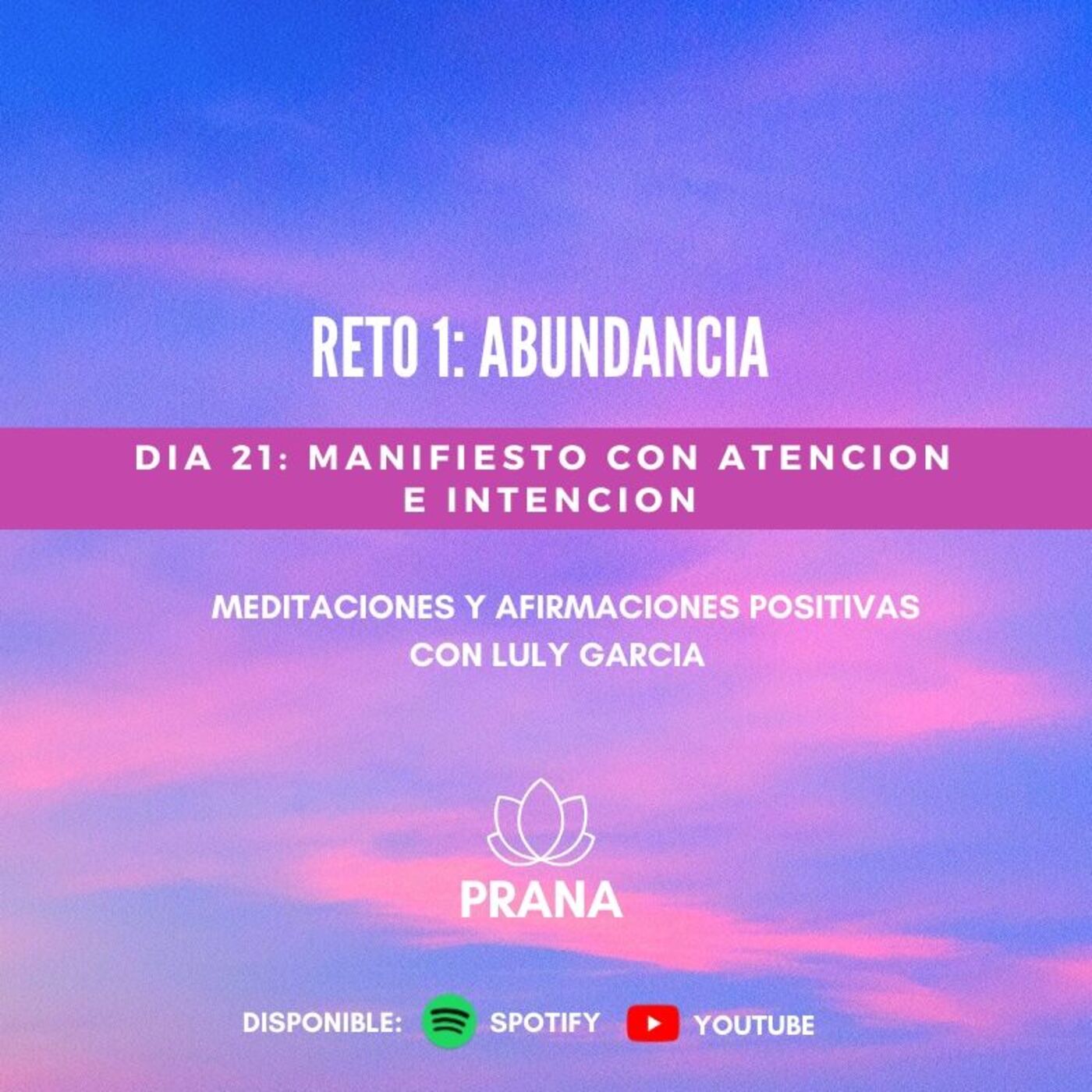 PRANA. Meditaciones con Luly Garcia