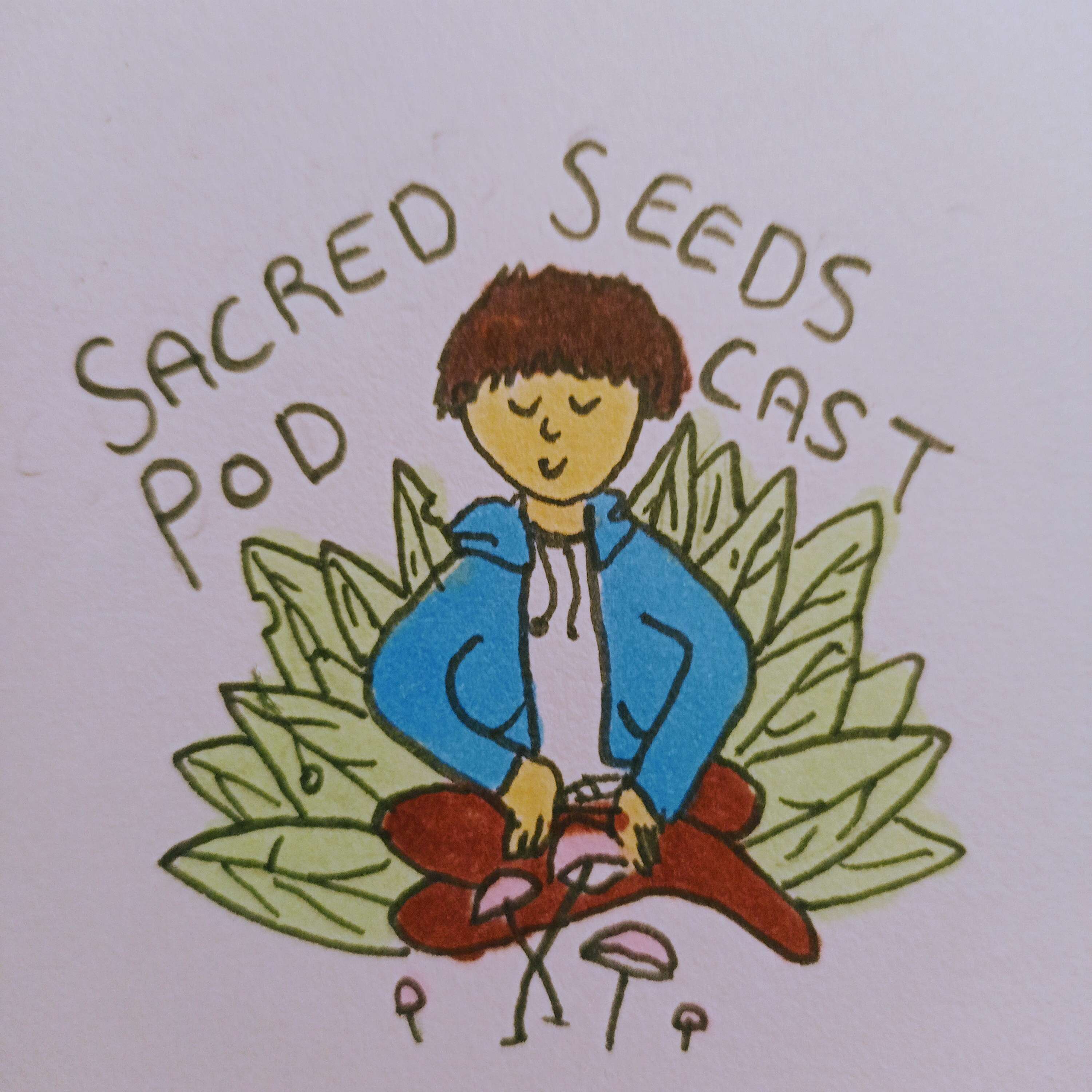 Sacred seeds with Simon podcast artwork