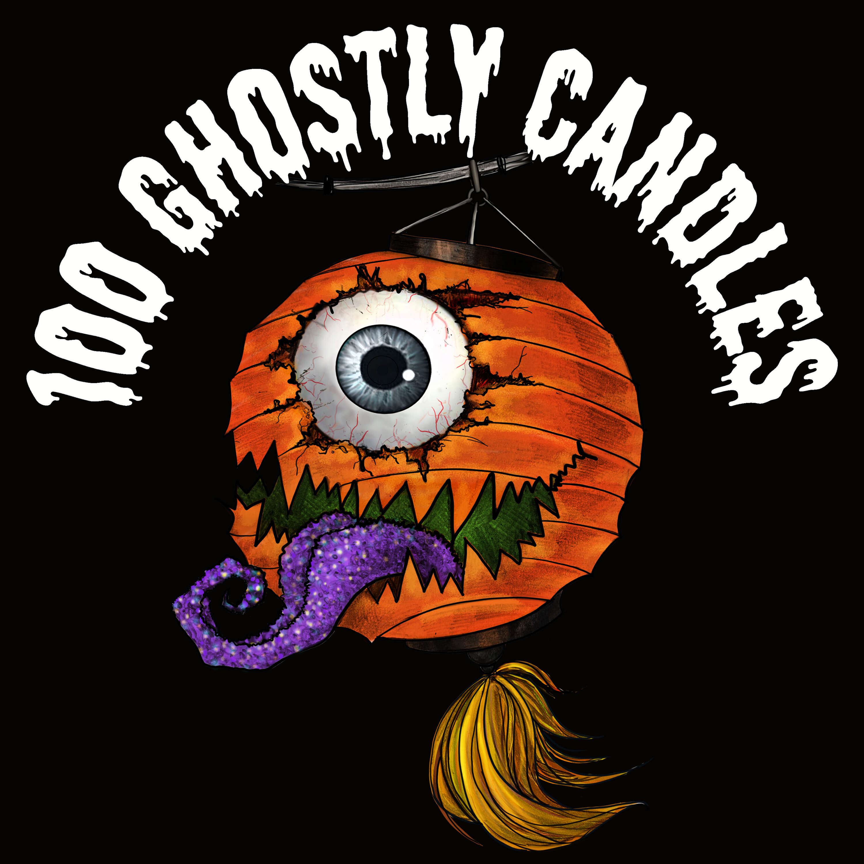 100 Ghostly Candles cover