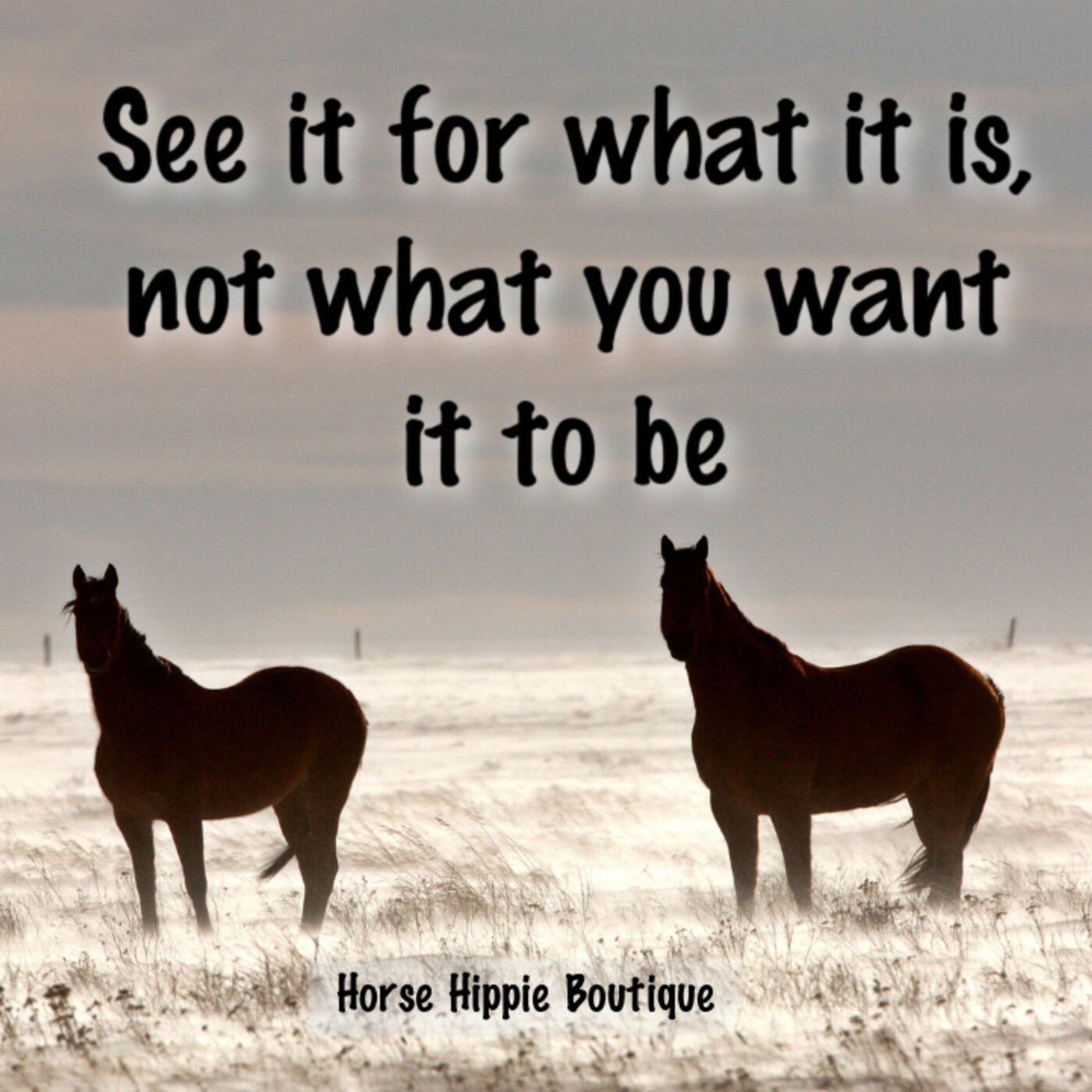 See it For What it Is