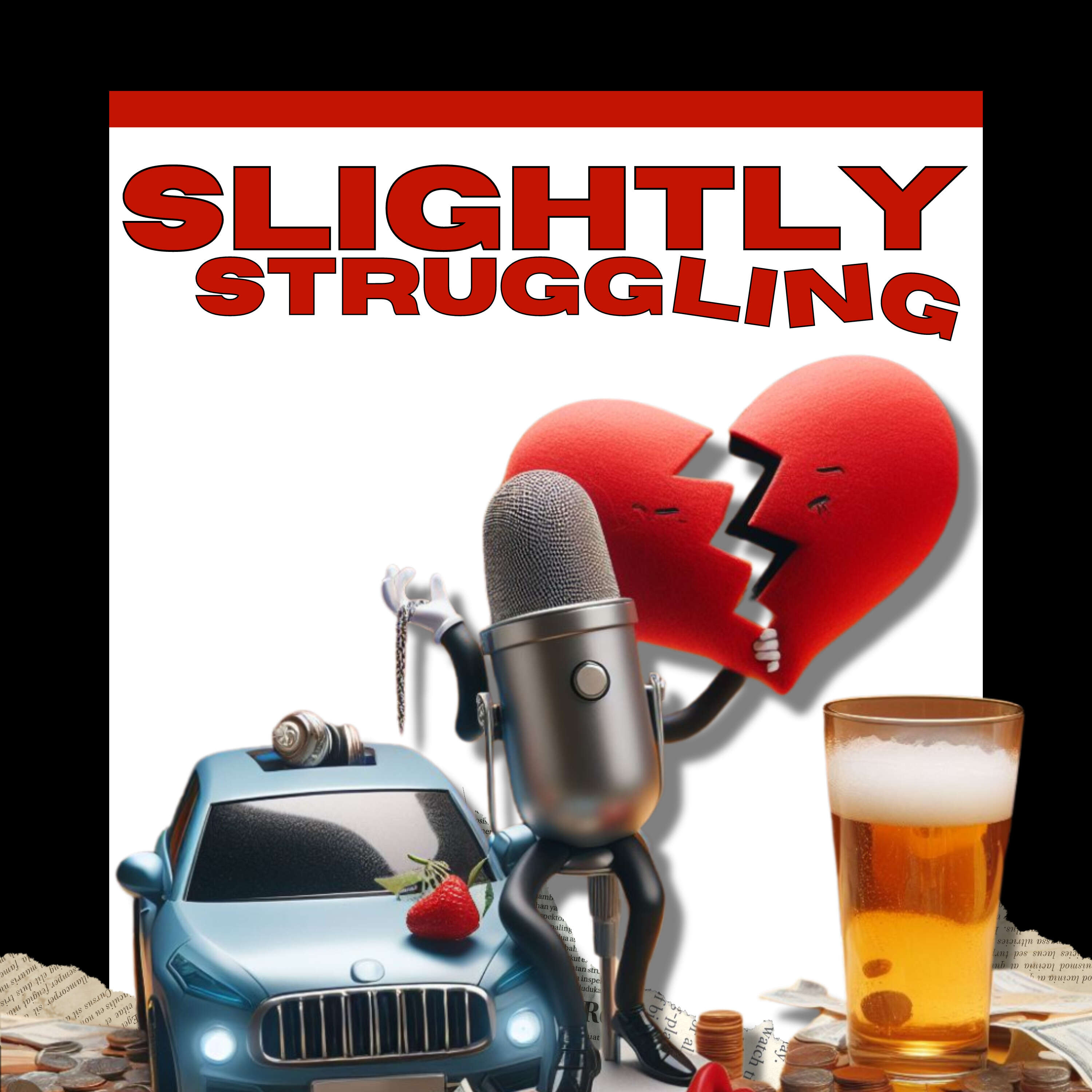 Slightly Struggling podcast artwork