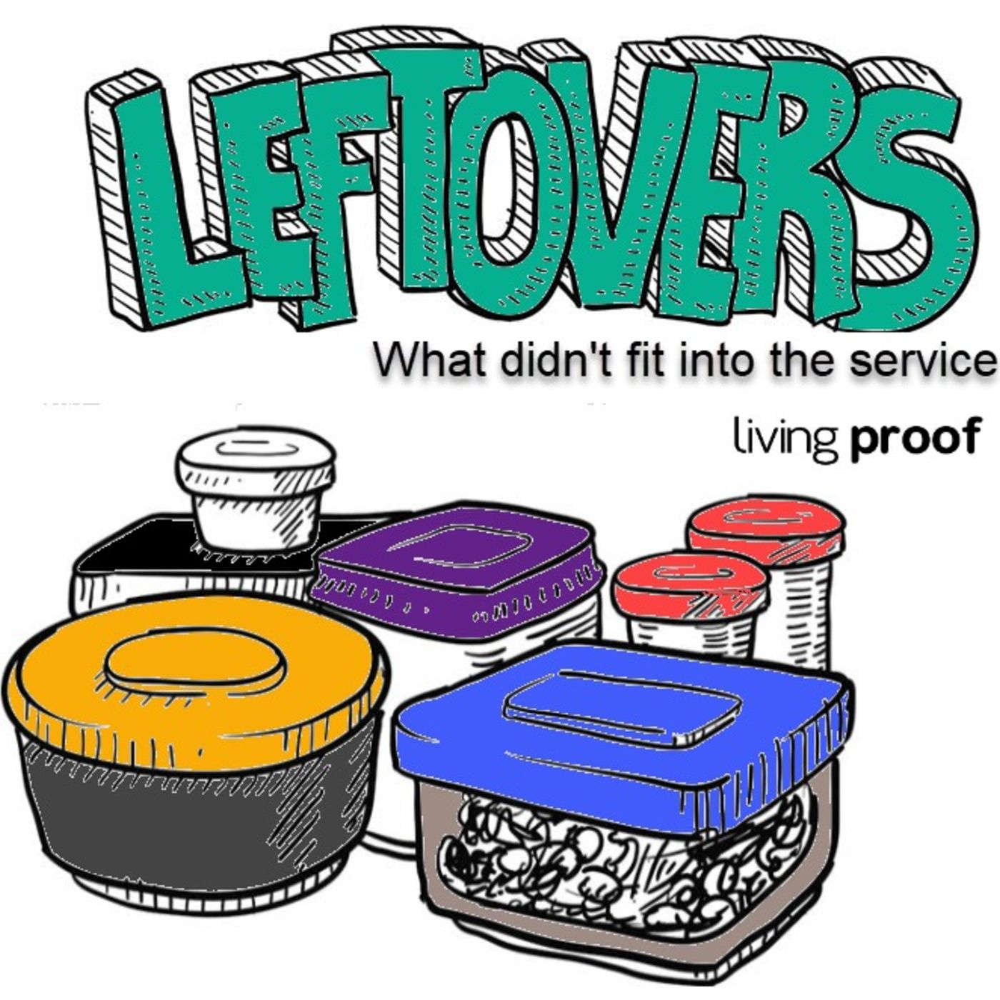 Leftovers from LP cover