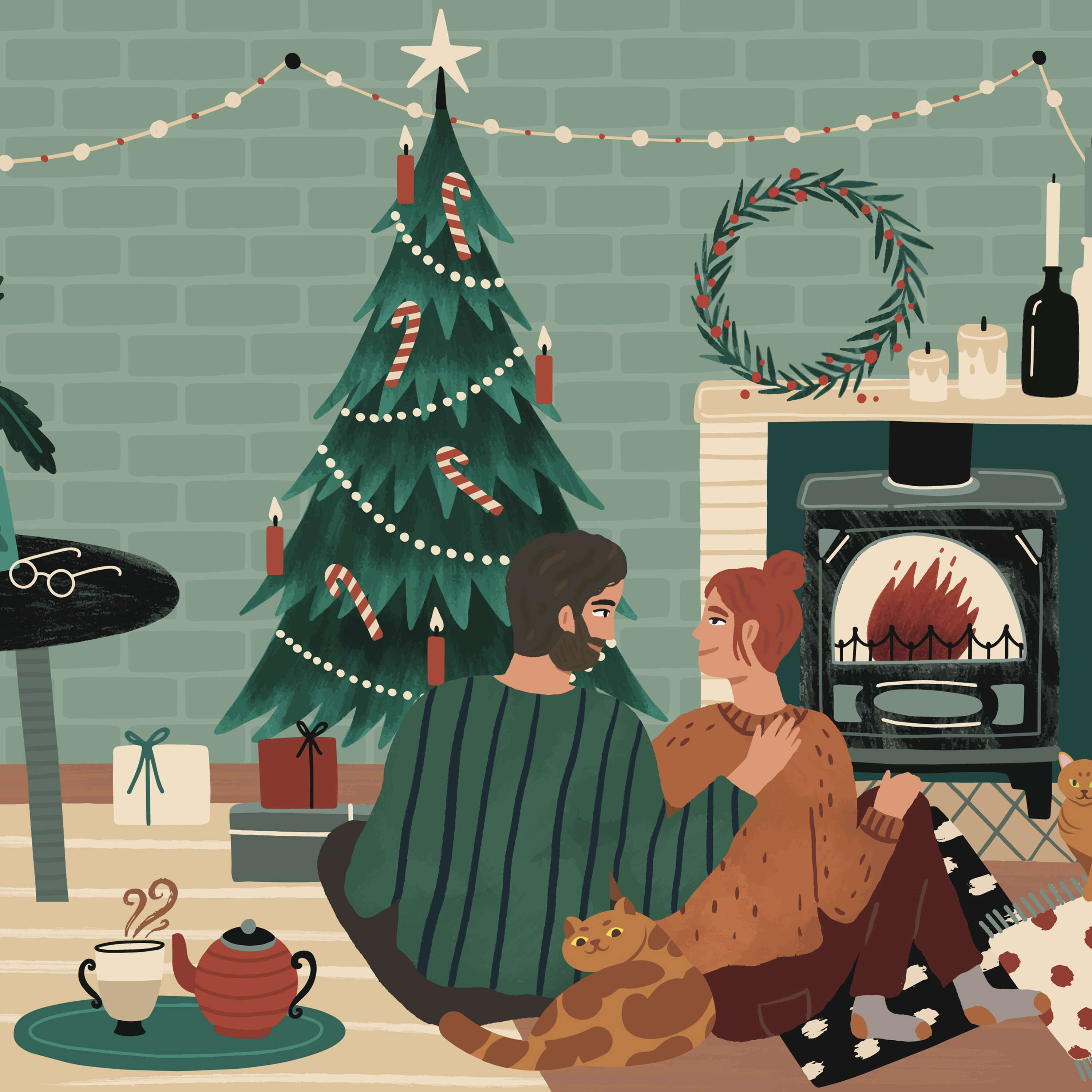 Albert & Katy's Holiday Spectacular podcast artwork
