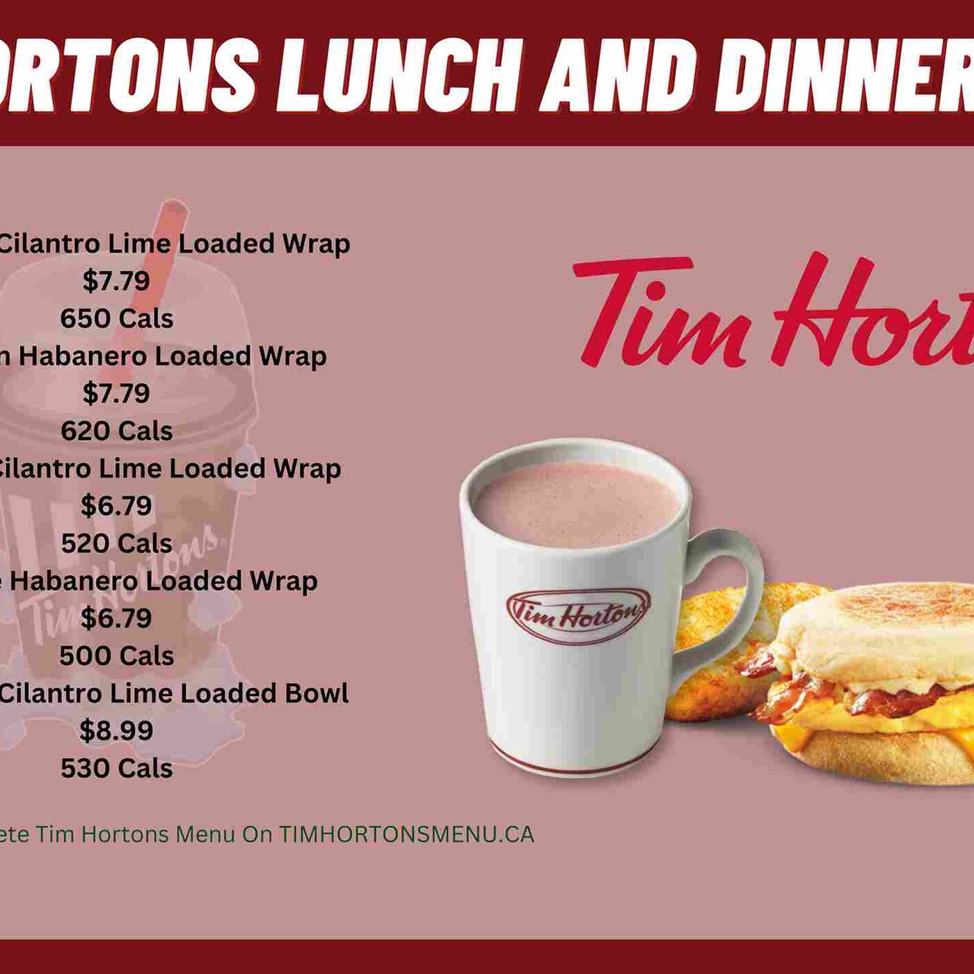 Tim Hortons Best Coffee podcast artwork