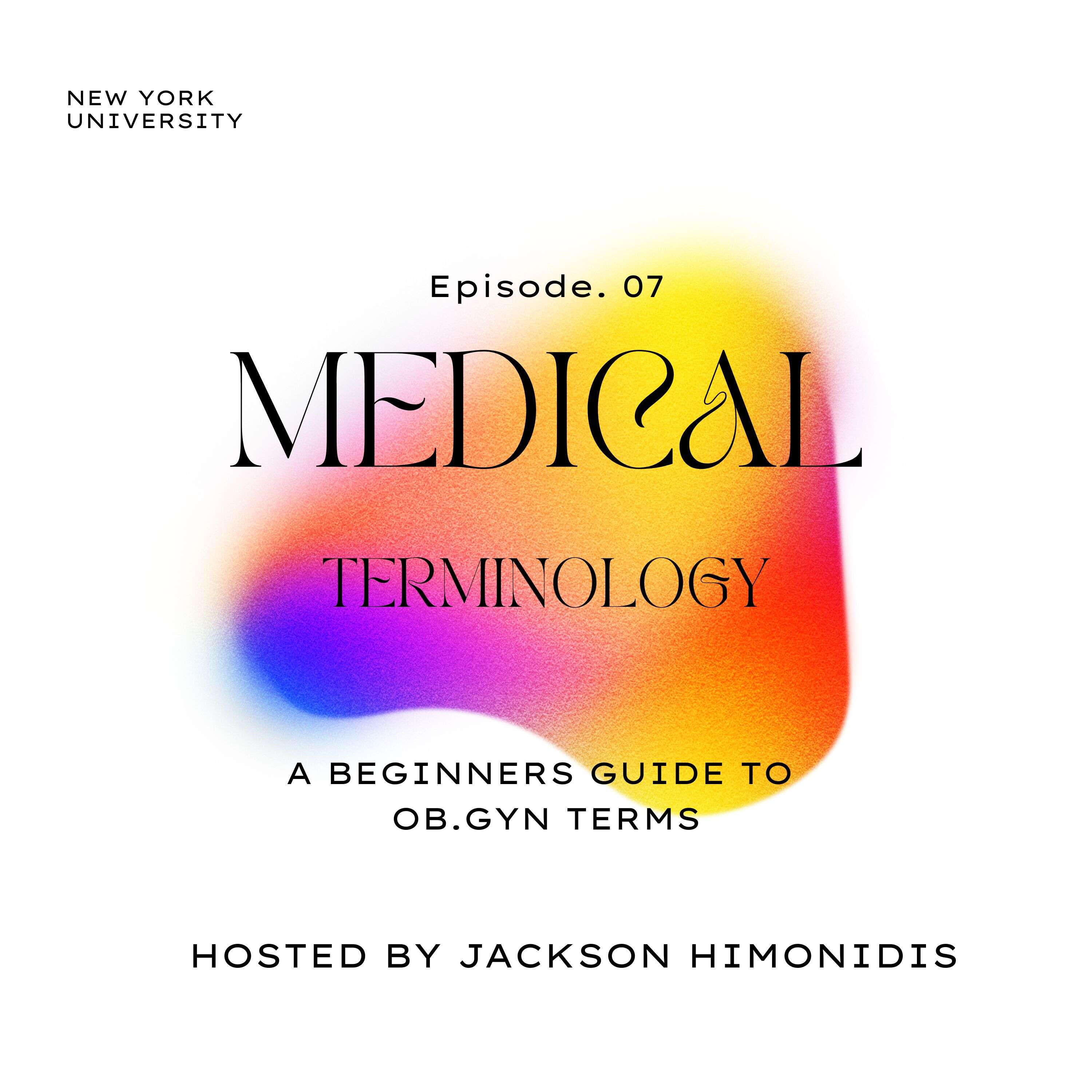 Jackson Himonidis's Medical Terminology Podcast podcast artwork