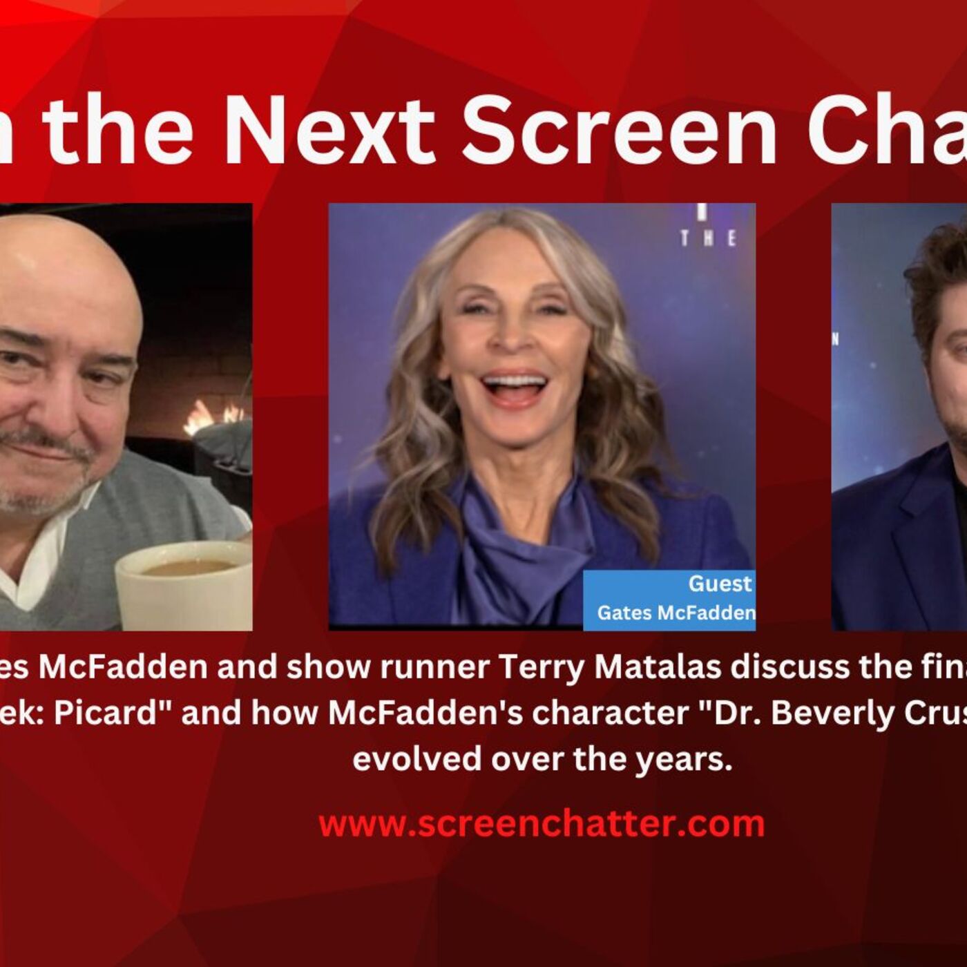 Gates McFadden & Terry Matalas Star Trek Picard The Screen Chatter