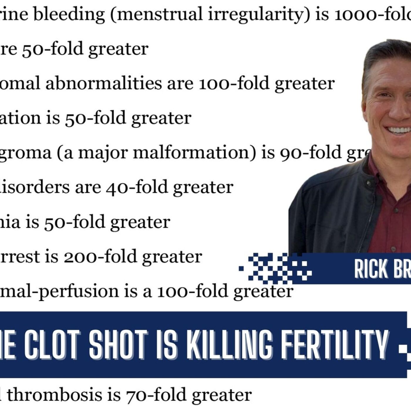 Rick Brown | The Clot Shot is Killing Fertility | Liberty Station Ep 83