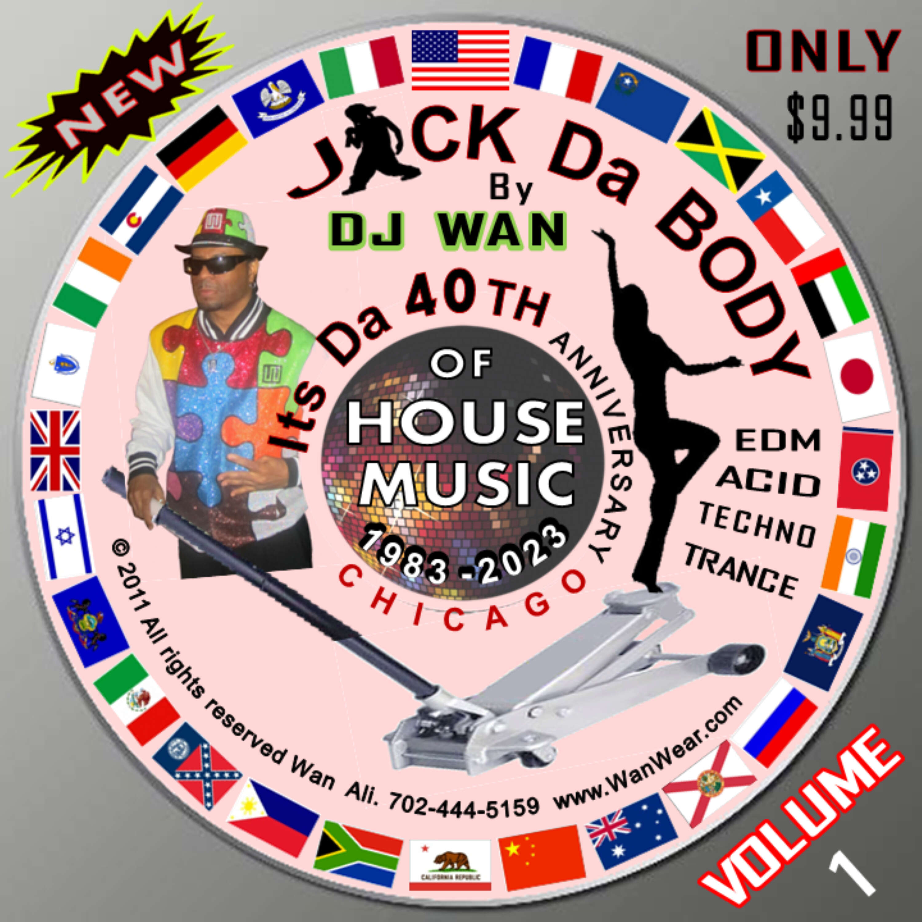 Dj WAN Hot House Mix Vol 1 #Chicago