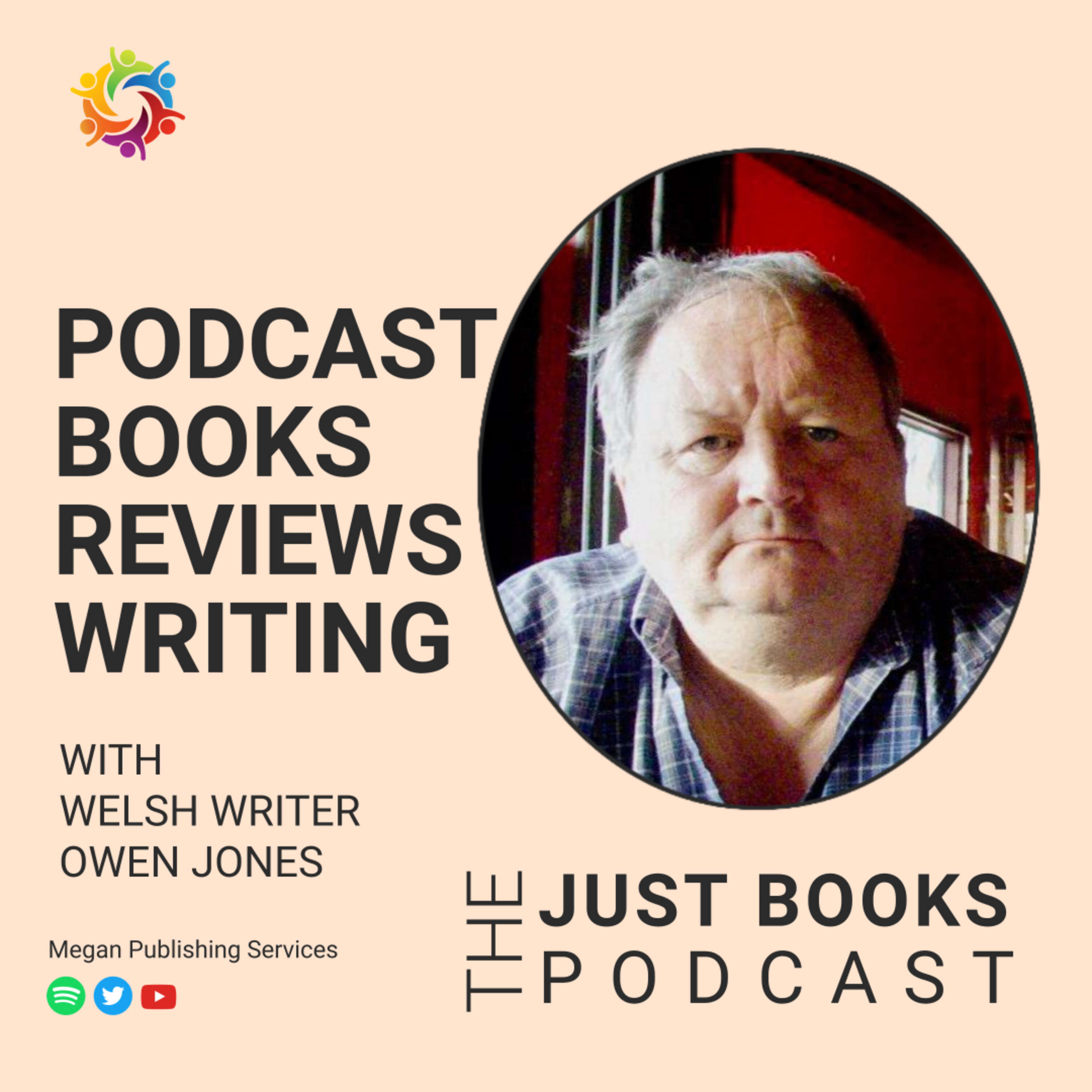 Just Books podcast artwork