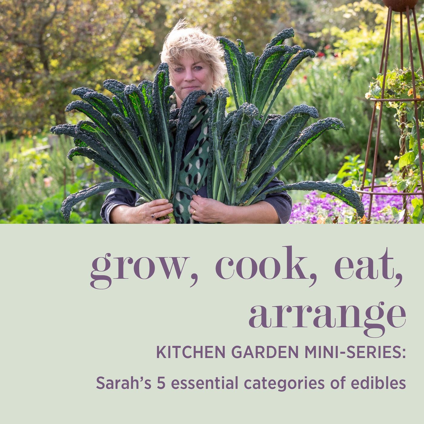 KITCHEN GARDEN MINISERIES Sarah’s 5 Essential Categories of Edibles