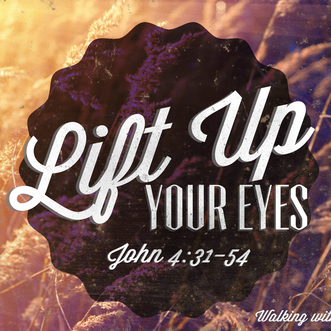 Walking with Jesus- John Part 8: Lift Up Your Eyes